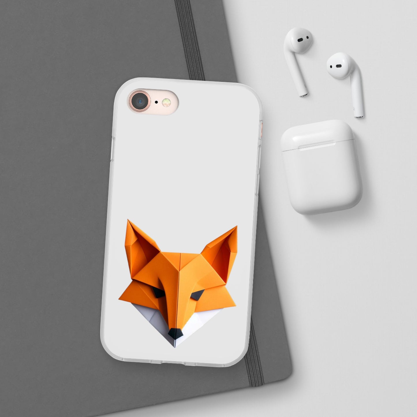 Origami Fox Flexi Cases