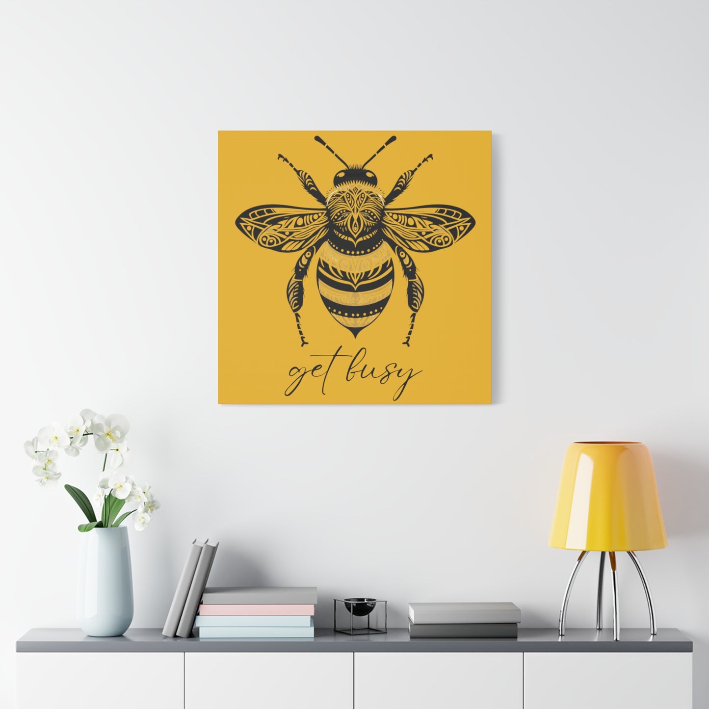 Get Busy Bee Classic Canvas - Yellow