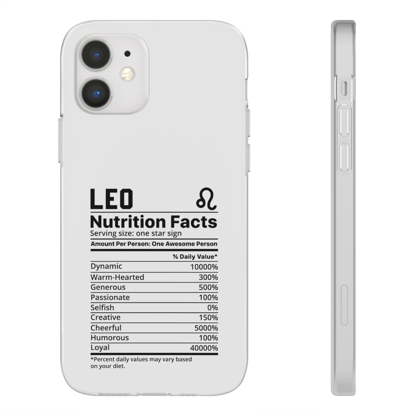 Leo Nutrition Flexi Cases iPhone/Samsung with Gift Wrapping Option