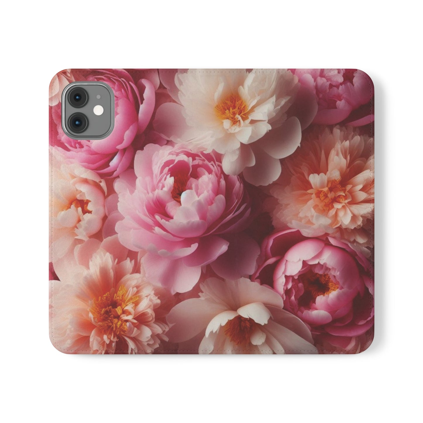 Peonies Flip Cases iPhone/Samsung