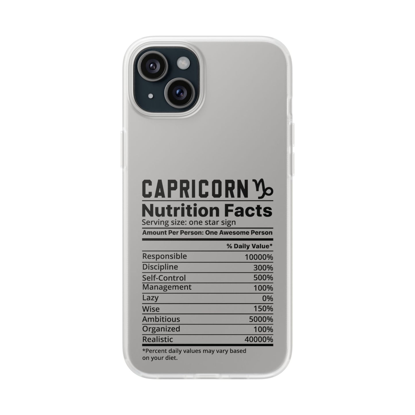 Capricorn Nutrition Flexi Cases iPhone/Samsung with Gift Wrapping Option