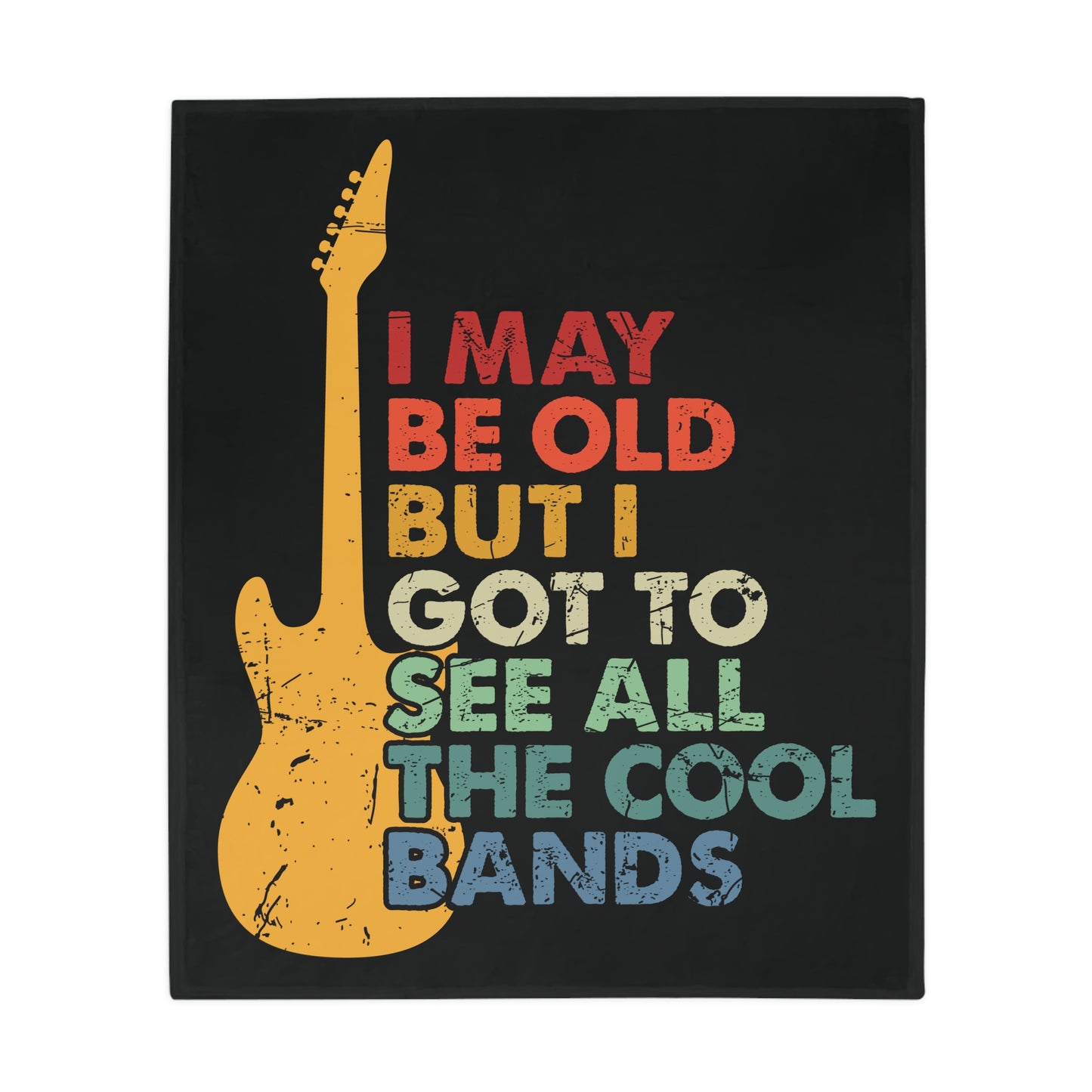 I May Be Old... Plush Fleece Blanket
