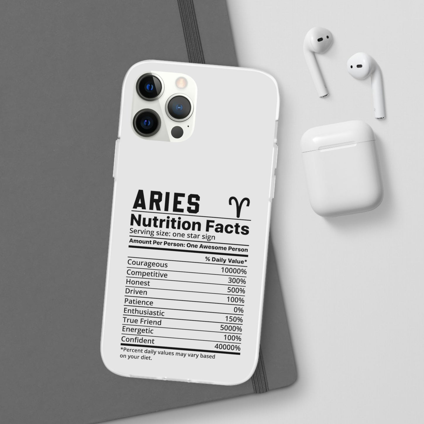 Aries Nutrition Flexi Cases iPhone/Samsung with Gift Wrapping Option