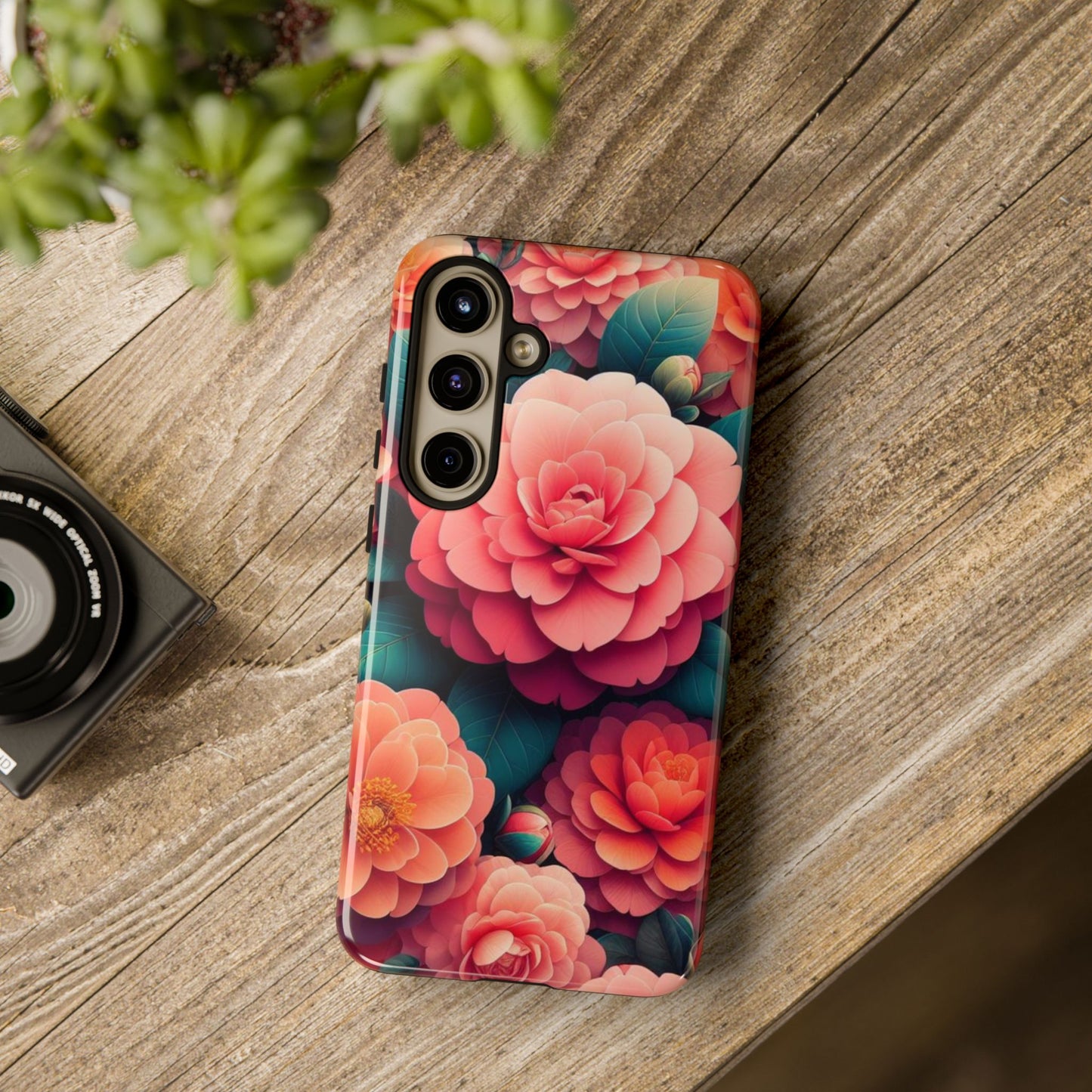 Camelias Tough Cases iPhone/Google/Samsung