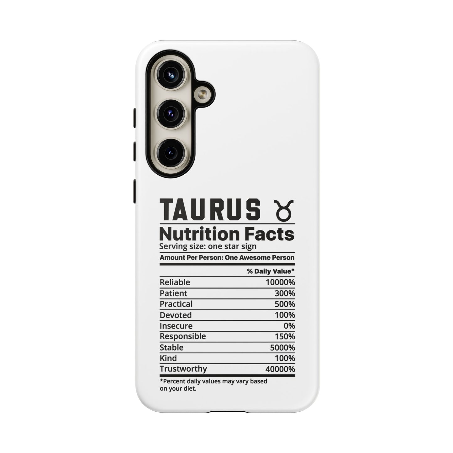 Taurus Nutrition Tough Cases - iPhone/Google/Samsung