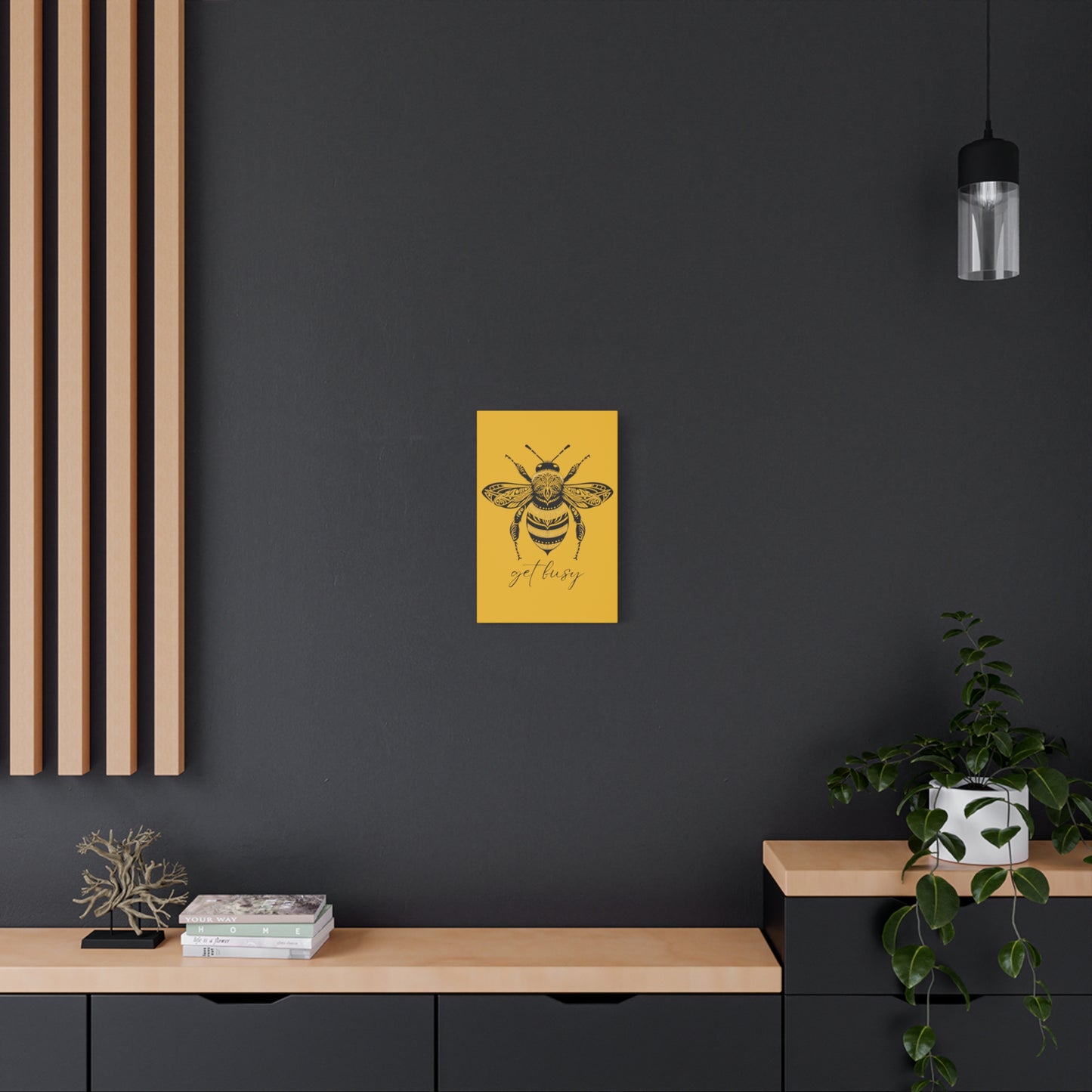 Get Busy Bee Classic Canvas - Yellow