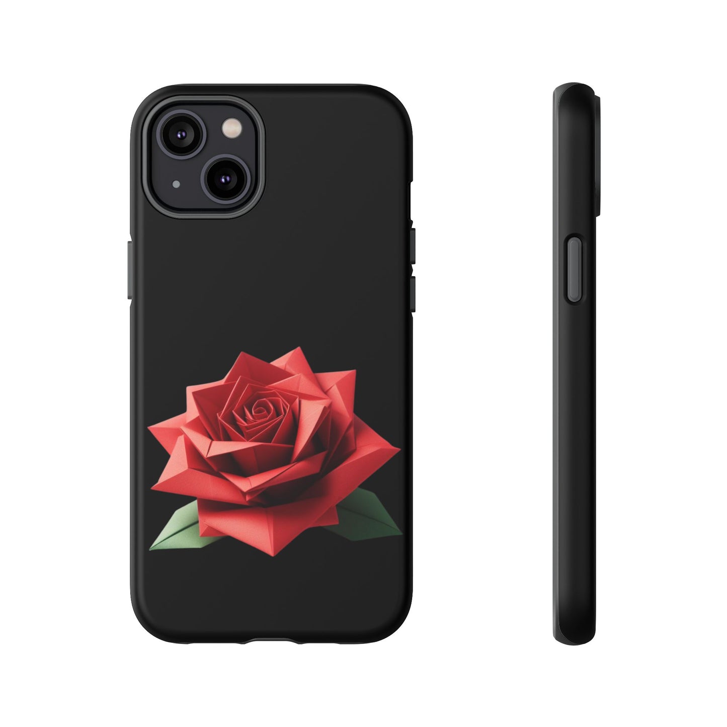 Origami Red Rose Tough Cases iPhone/Google/Samsung