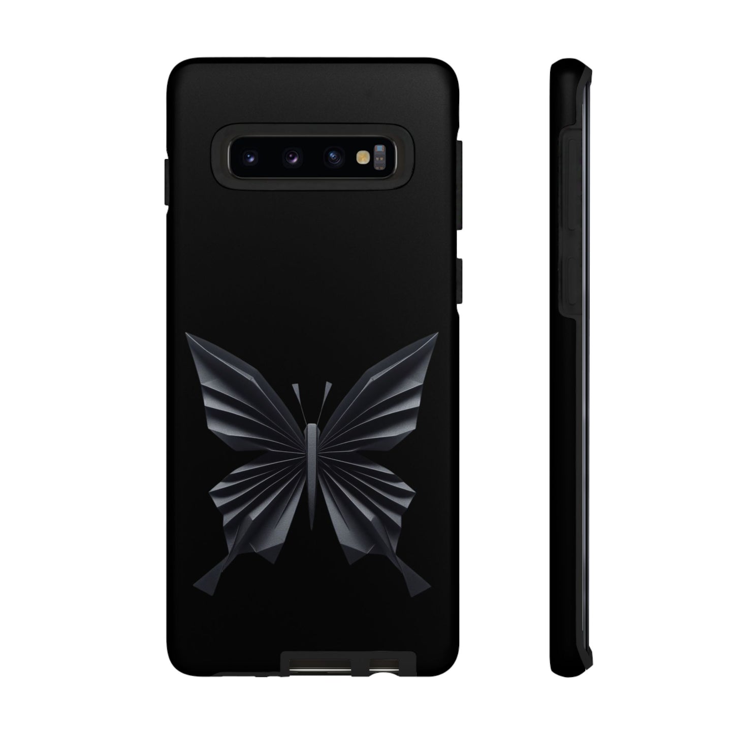 Origami Black Butterfly Tough Cases iPhone/Google/Samsung