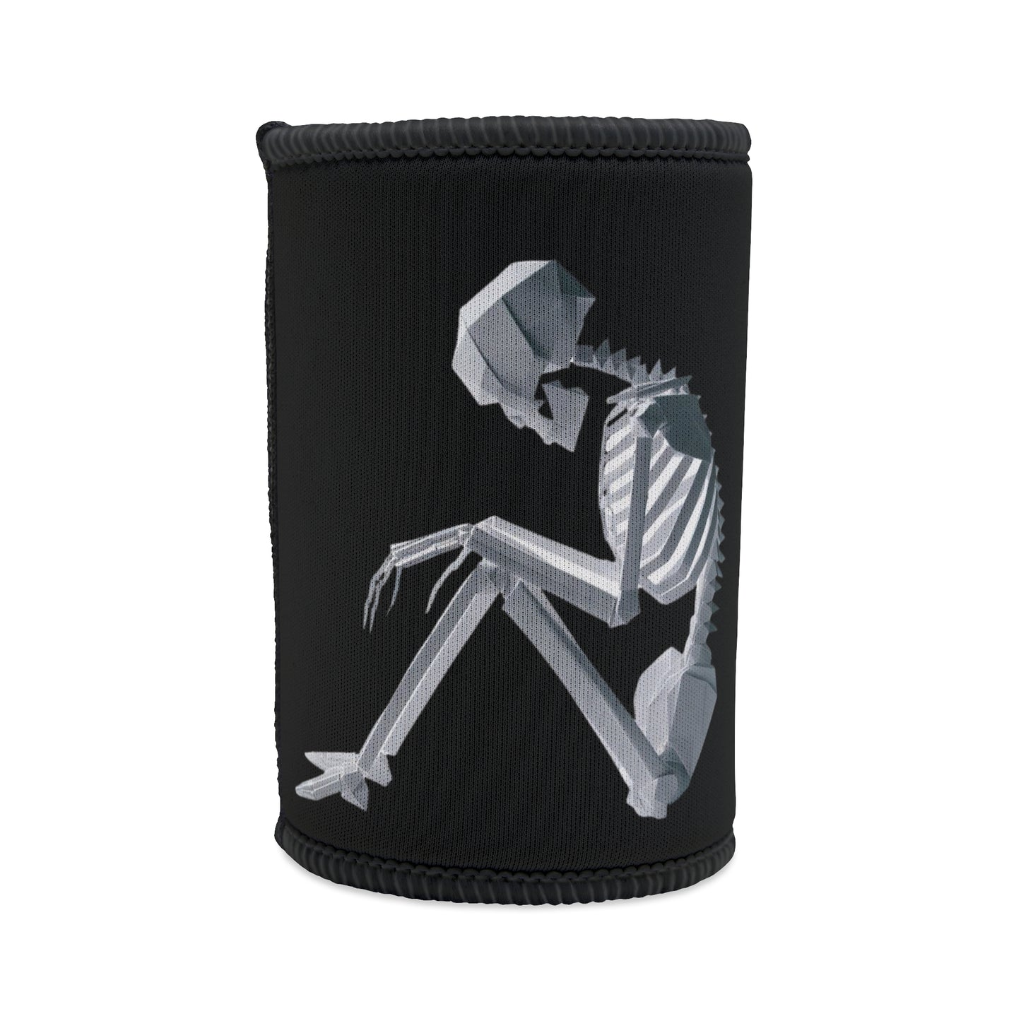 Origami Skeleton Stubby Cooler