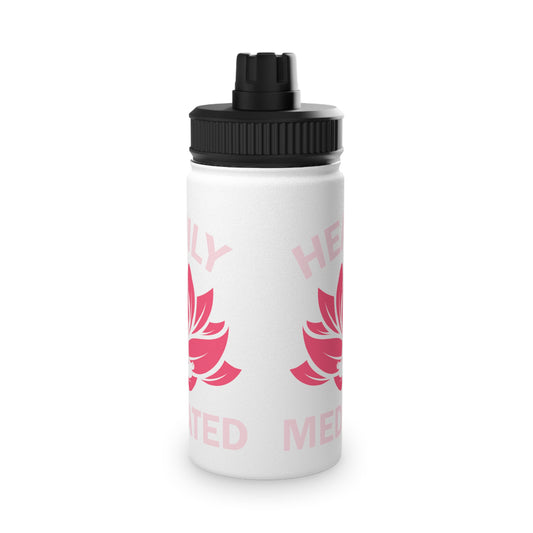 Heavily Meditated Stainless Steel Water Bottle - # Sizes