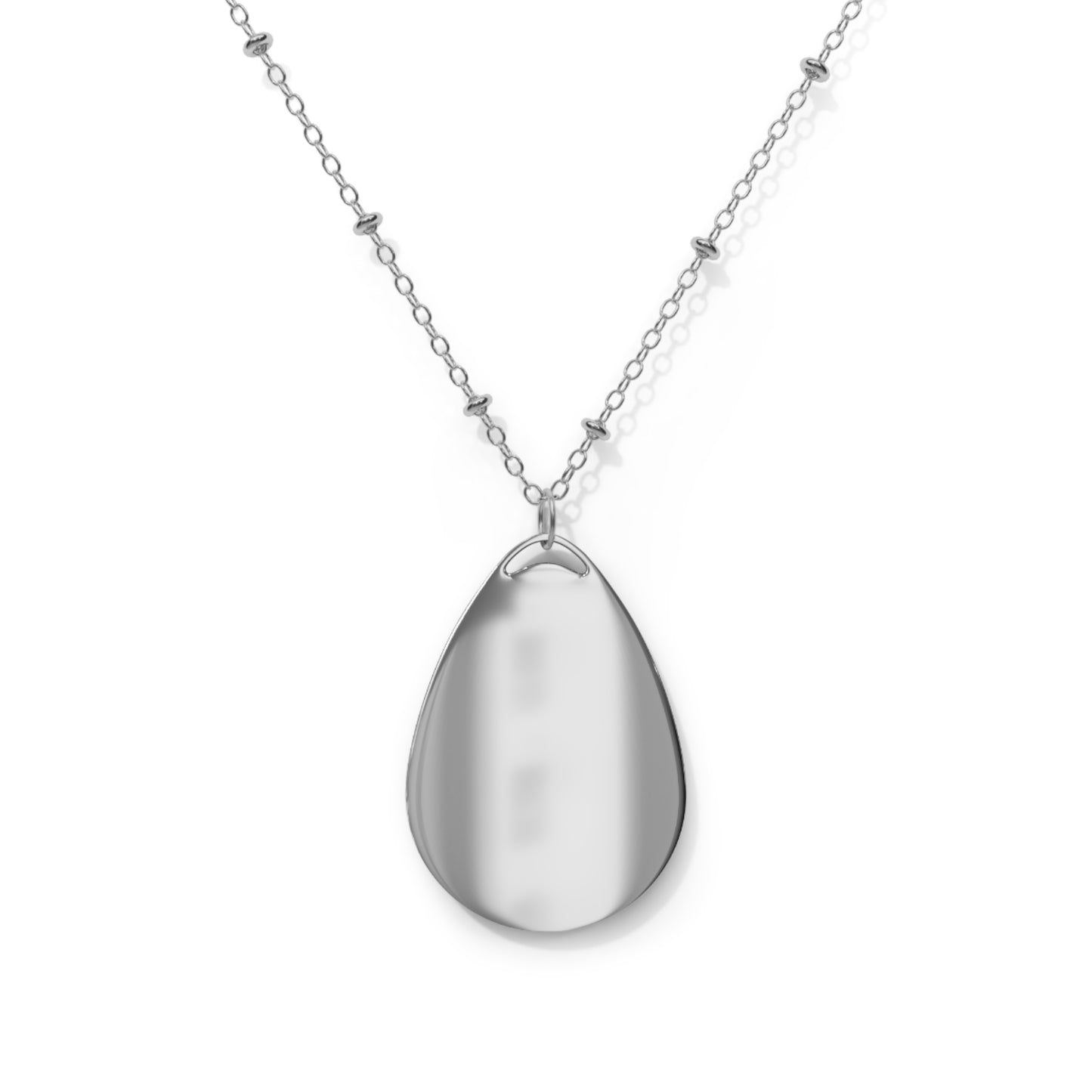 Lillies Oval Necklace