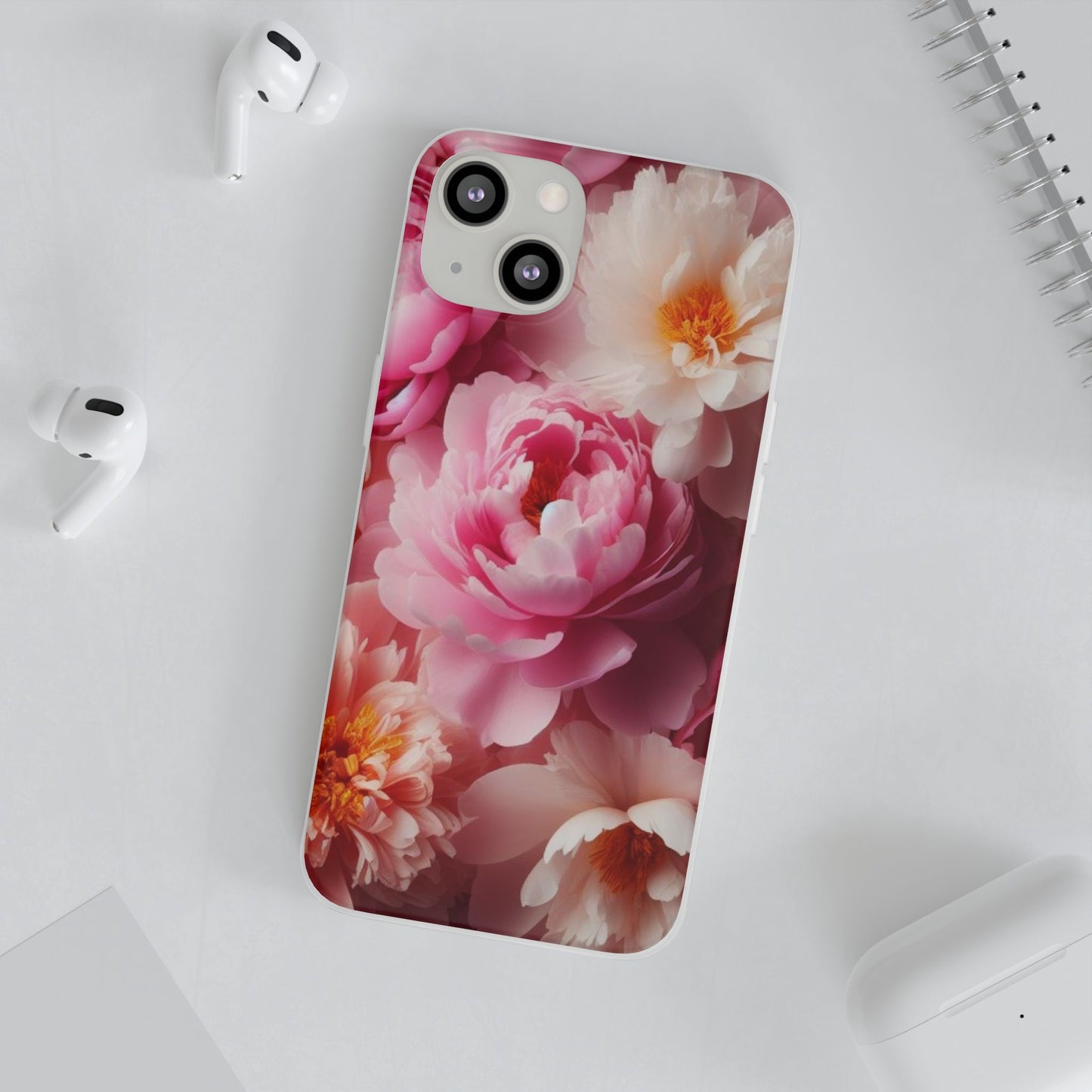 Peonies Flexi Cases