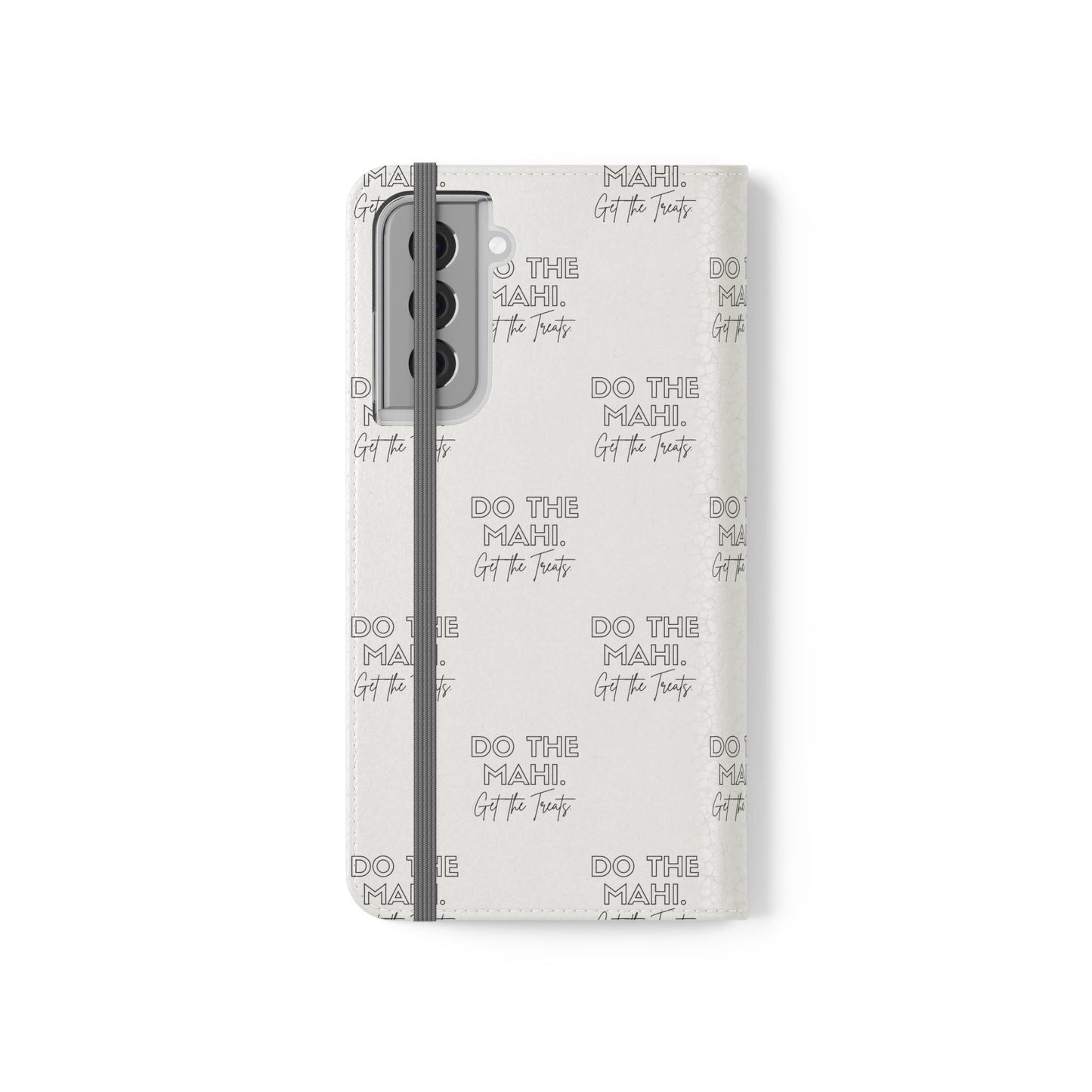 Do The Mahi. Flip Cases for iPhone/Samsung - white