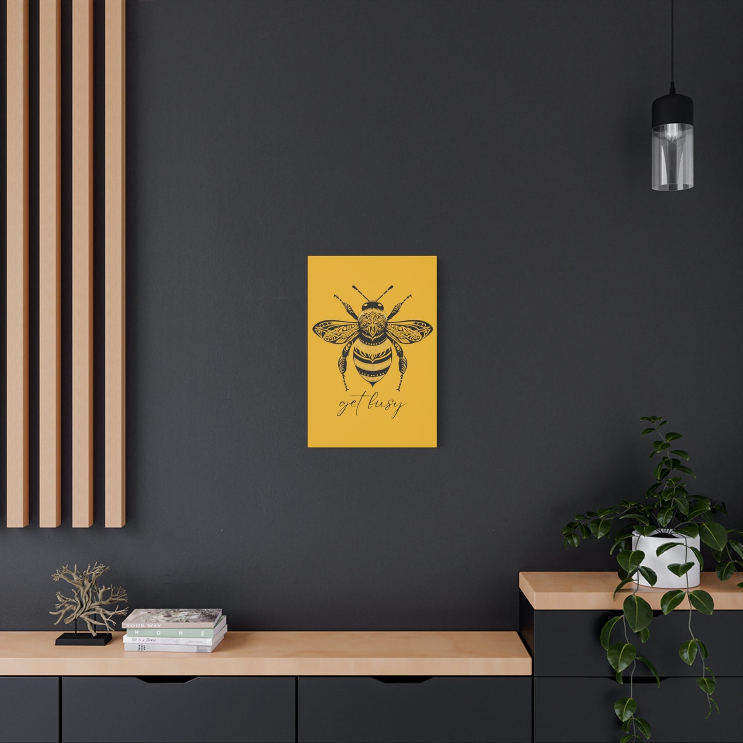 Get Busy Bee Classic Canvas - Yellow