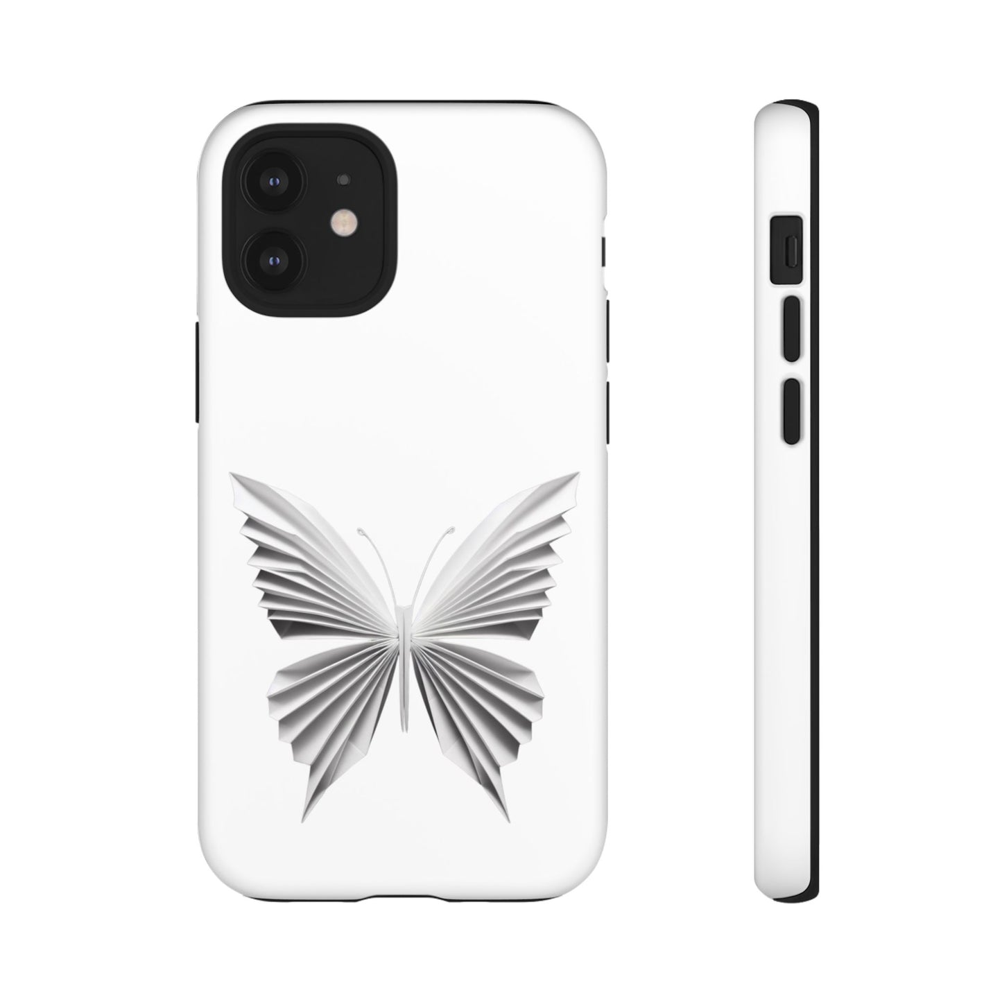 Origami White Butterfly Tough Cases iPhone/Google/Samsung