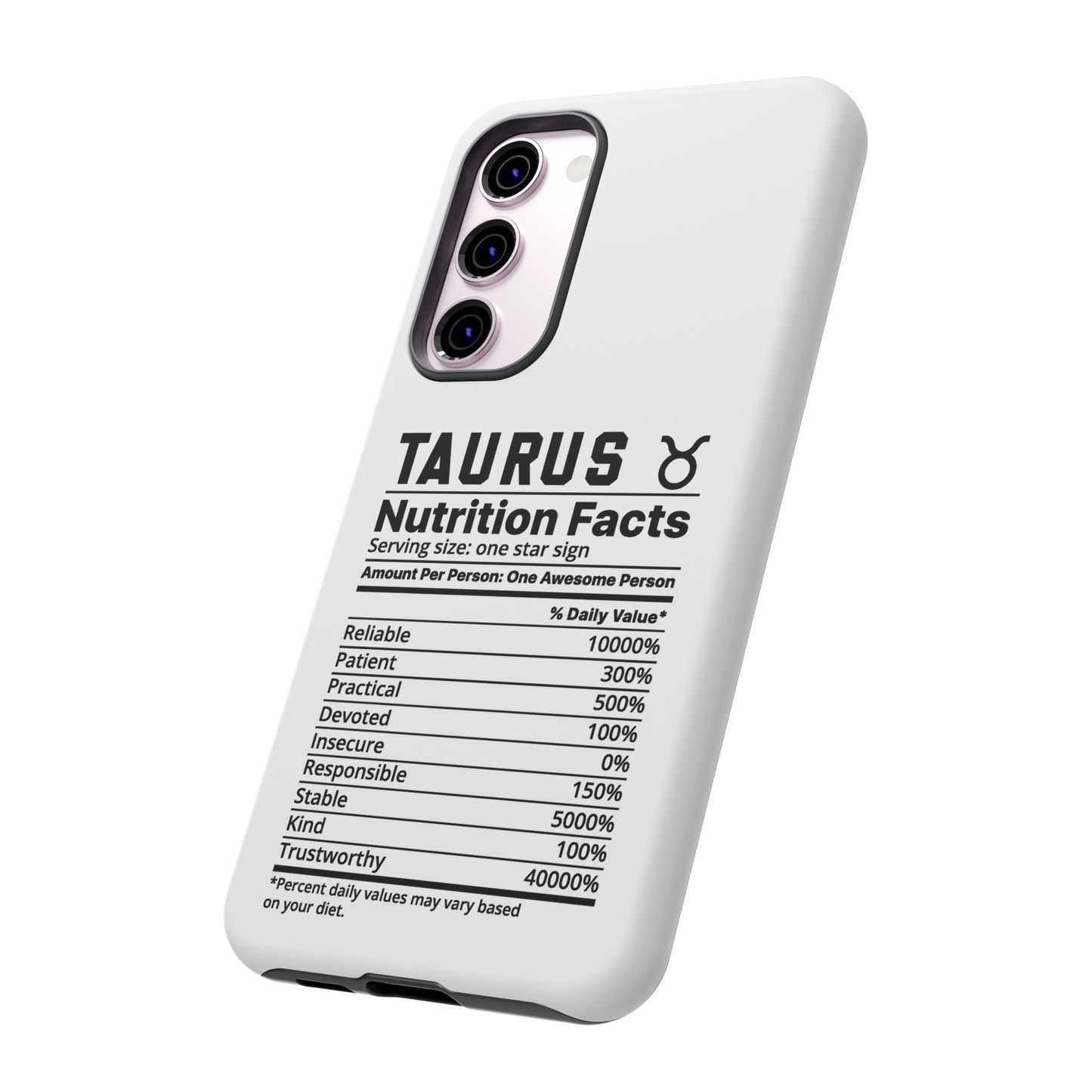 Taurus Nutrition Tough Cases - iPhone/Google/Samsung