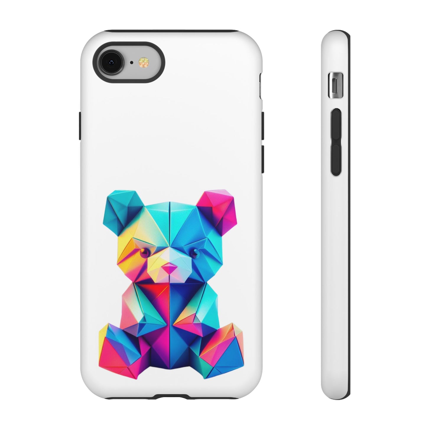 Origami Neon Teddy Tough Cases iPhone/Google/Samsung