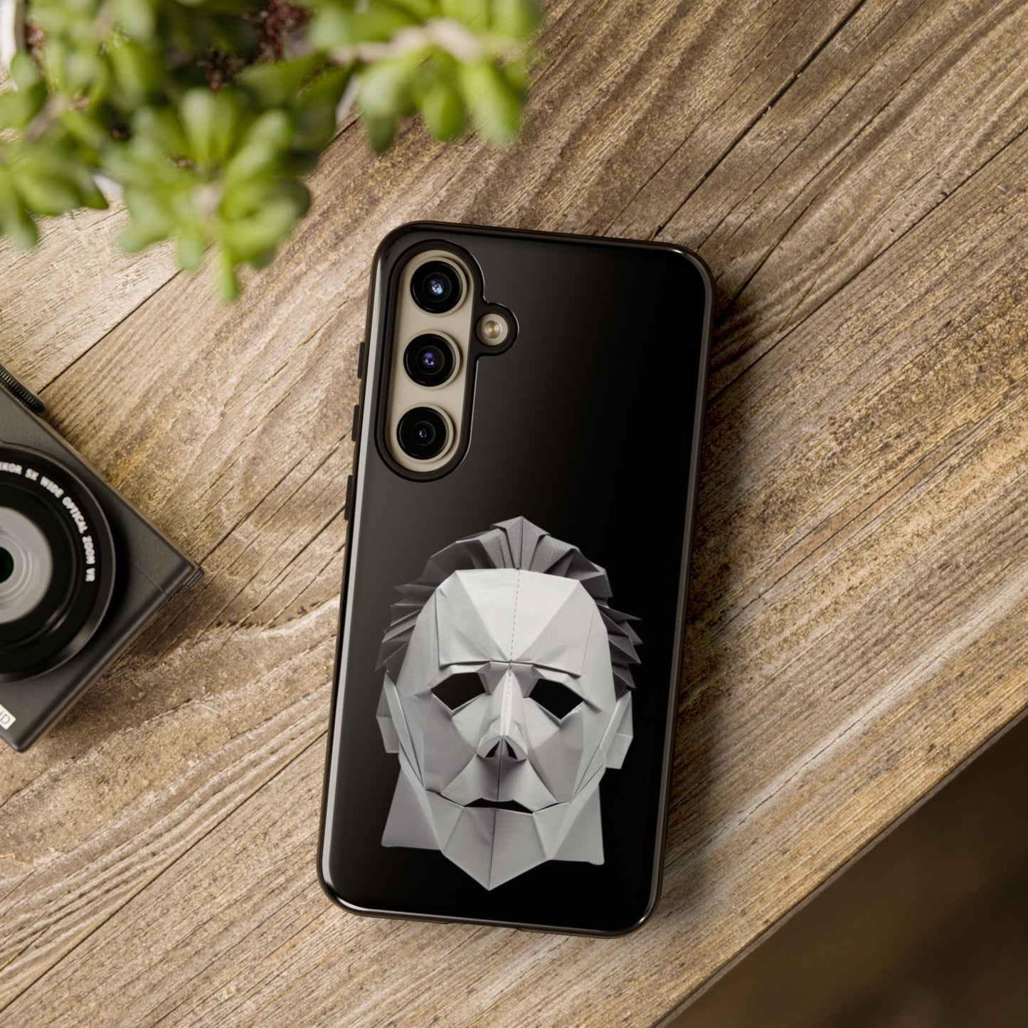 Origami Michael Myers Mask Tough Cases iPhone/Google/Samsung