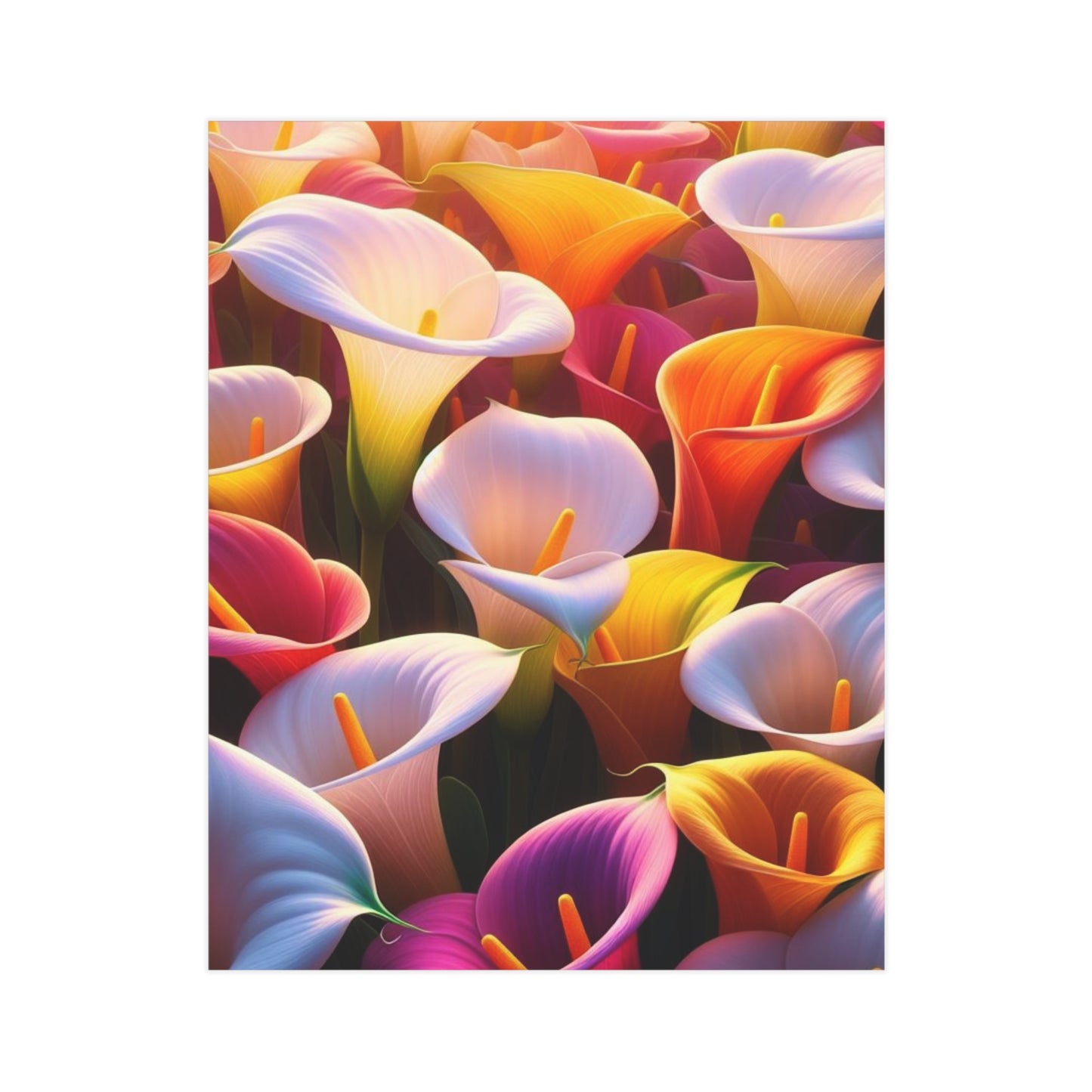 Calla Lilies Unframed Prints