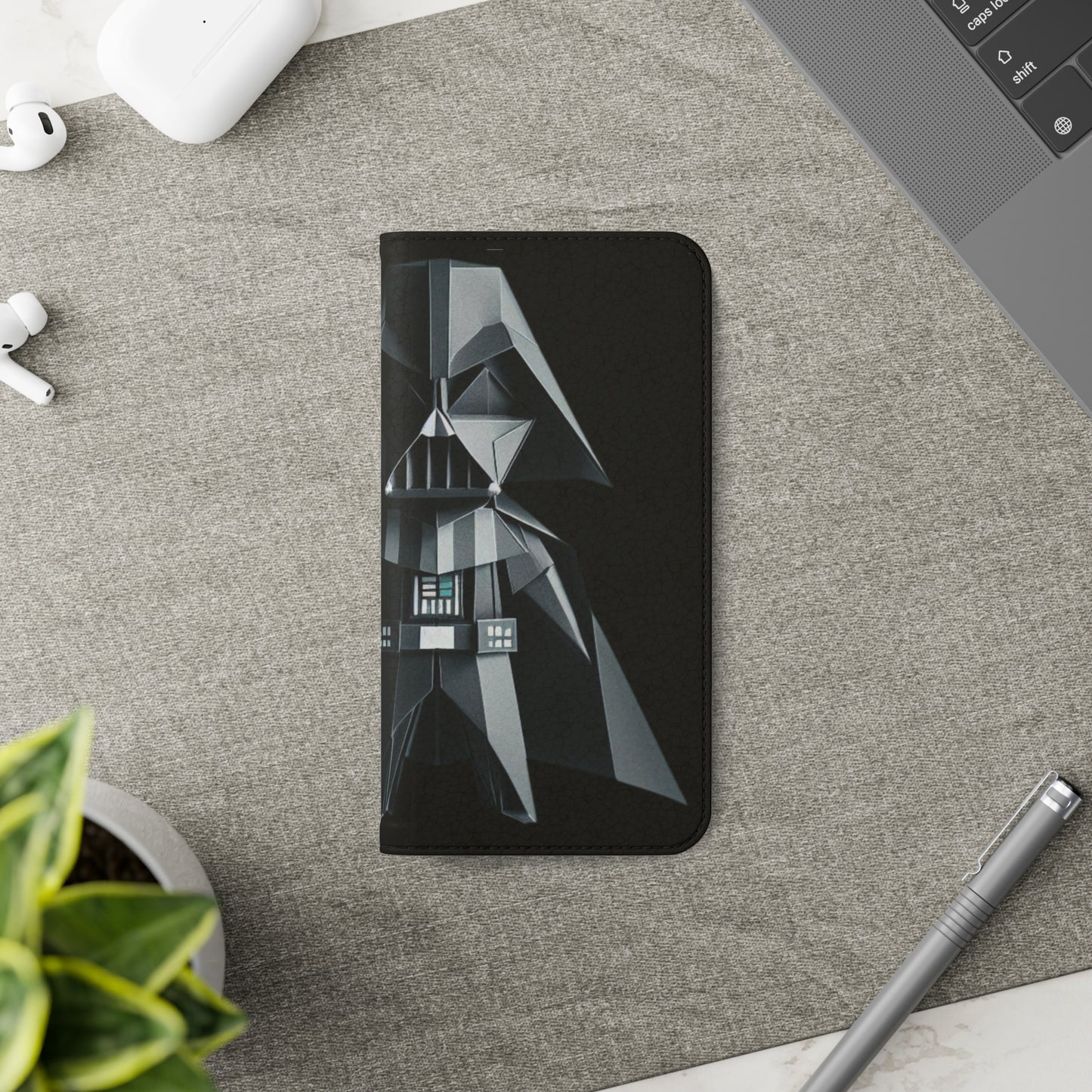 Origami Darth Vader Flip Cases iPhone/Samsung