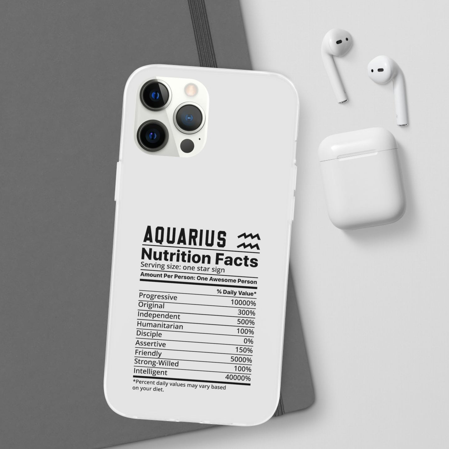 Aquarius Nutrition Flexi Cases iPhone/Samsung with Gift Wrapping Option