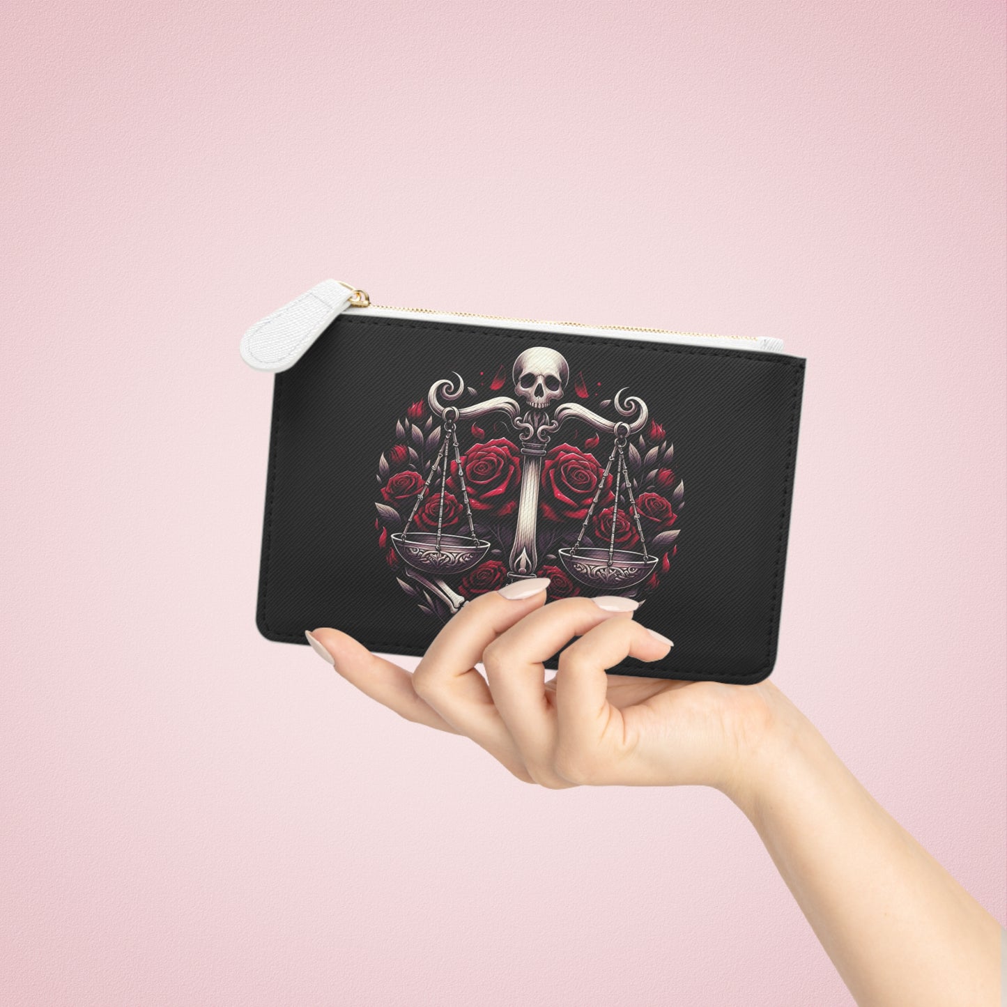 Gothic Libra Mini Clutch Bag