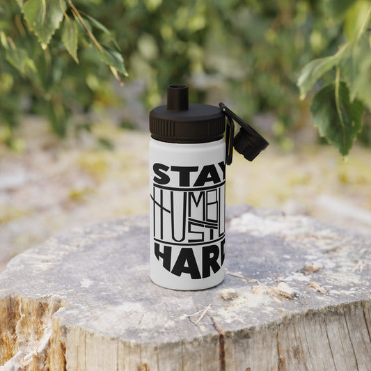 Stay Humble Hustle Hard Stainless Steel Sports Water Bottle - 3 sizes