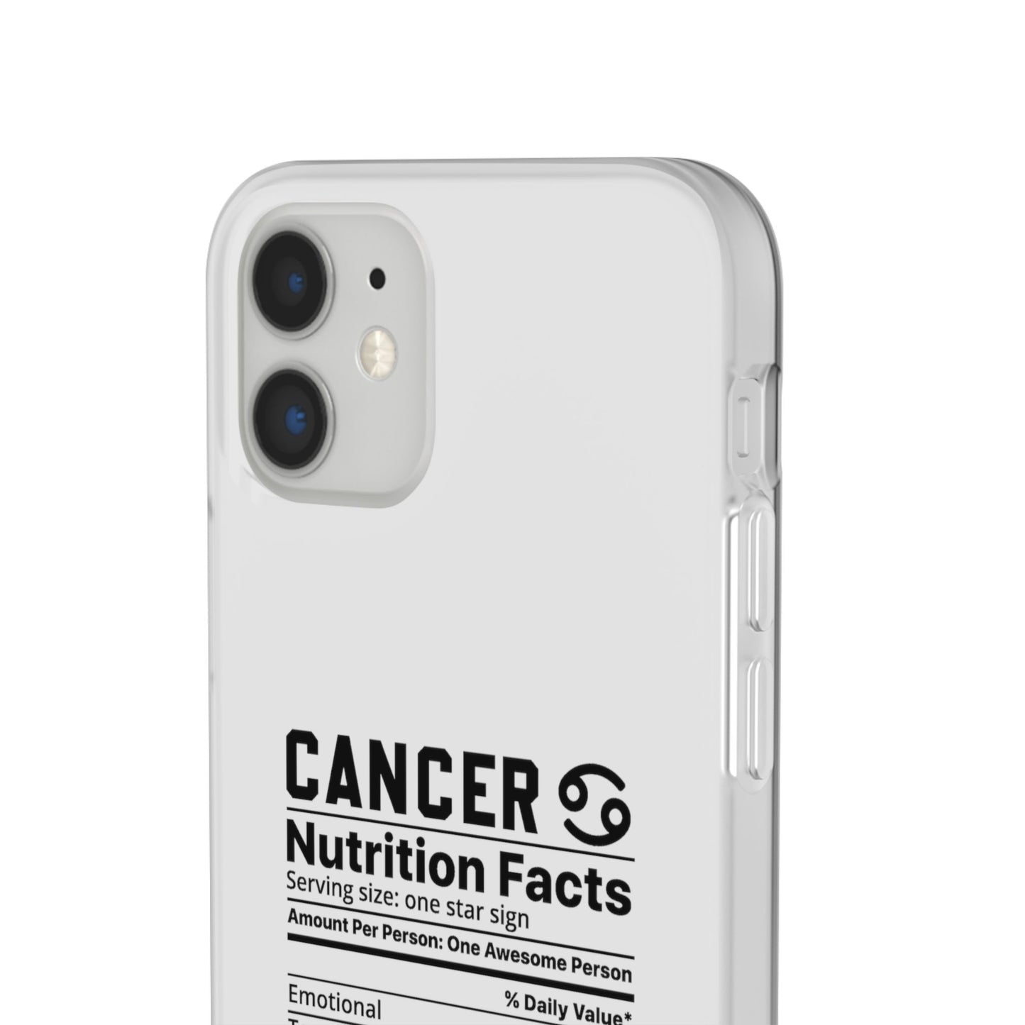 Cancer Nutrition Flexi Cases iPhone/Samsung with Gift Wrapping Option