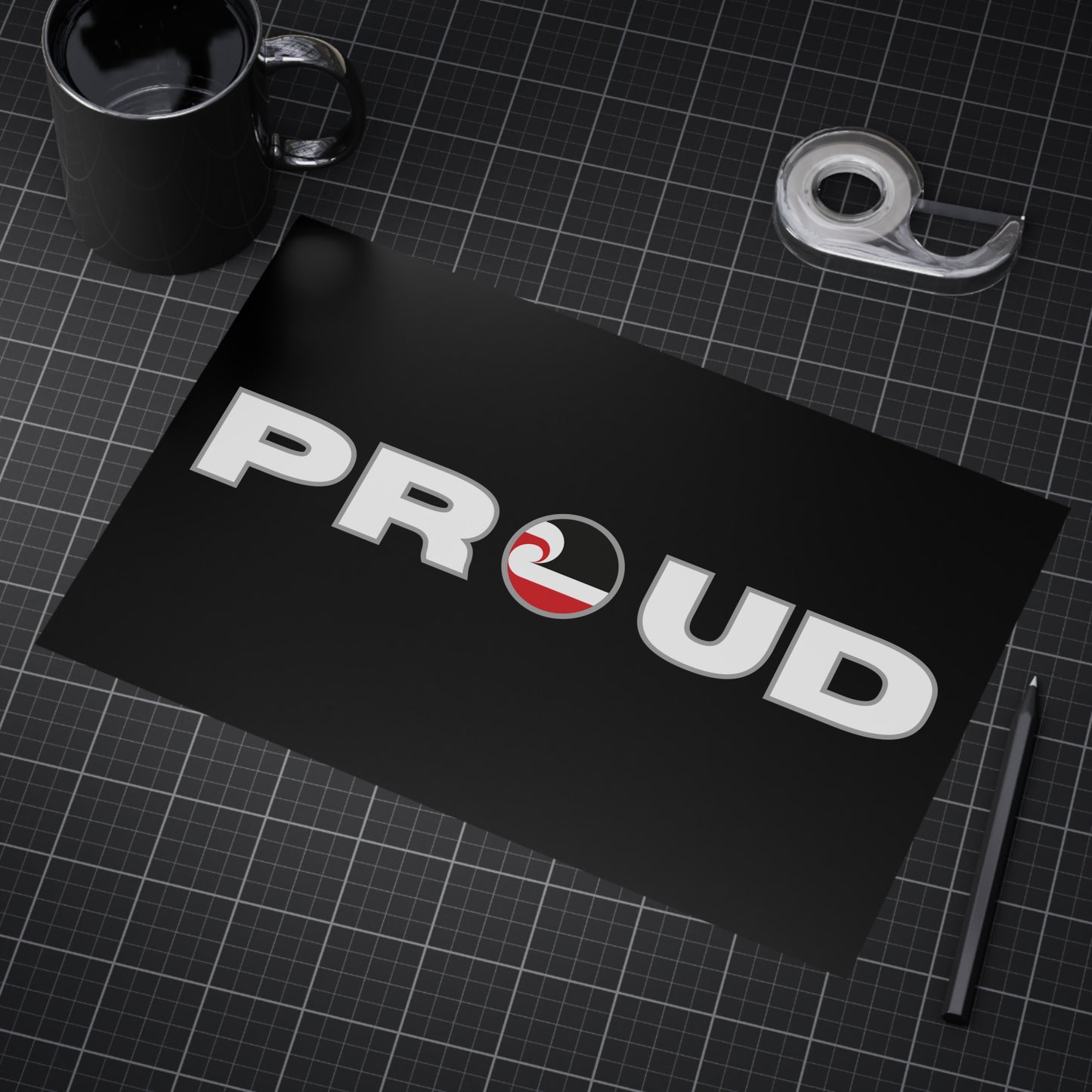 PROUD Unframed Prints - black