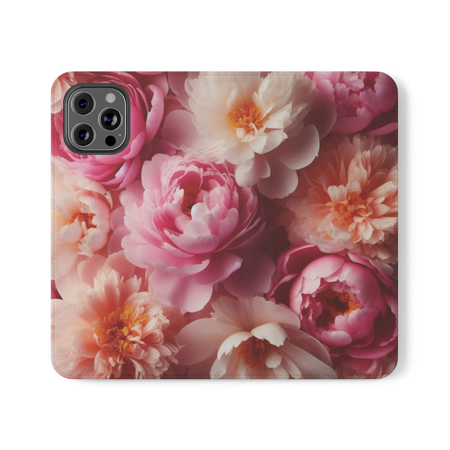 Peonies Flip Cases iPhone/Samsung