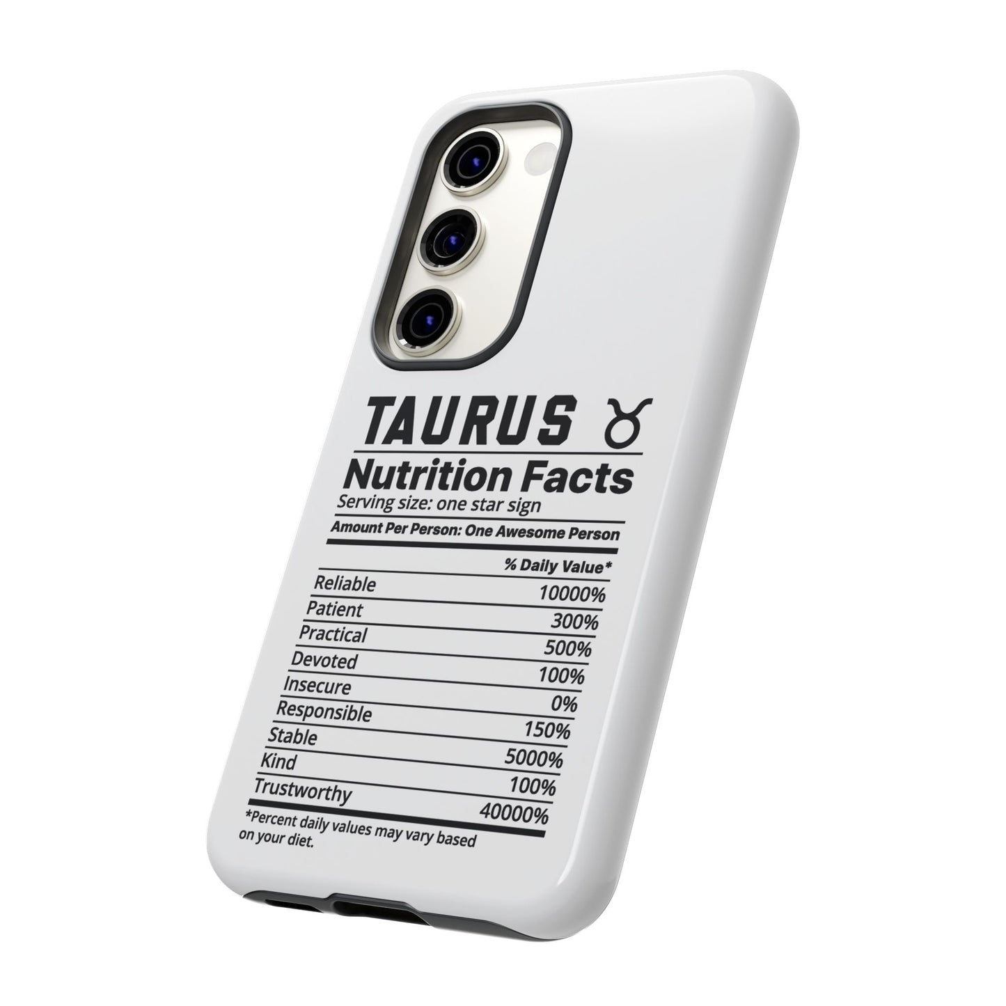 Taurus Nutrition Tough Cases - iPhone/Google/Samsung