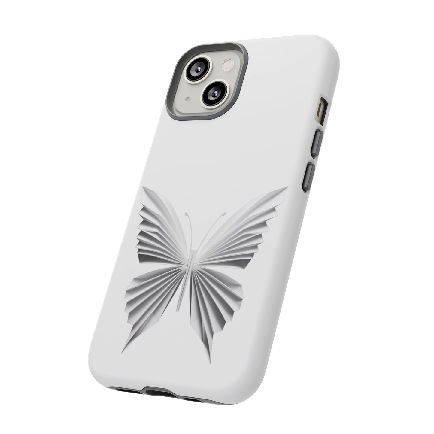 Origami White Butterfly Tough Cases iPhone/Google/Samsung