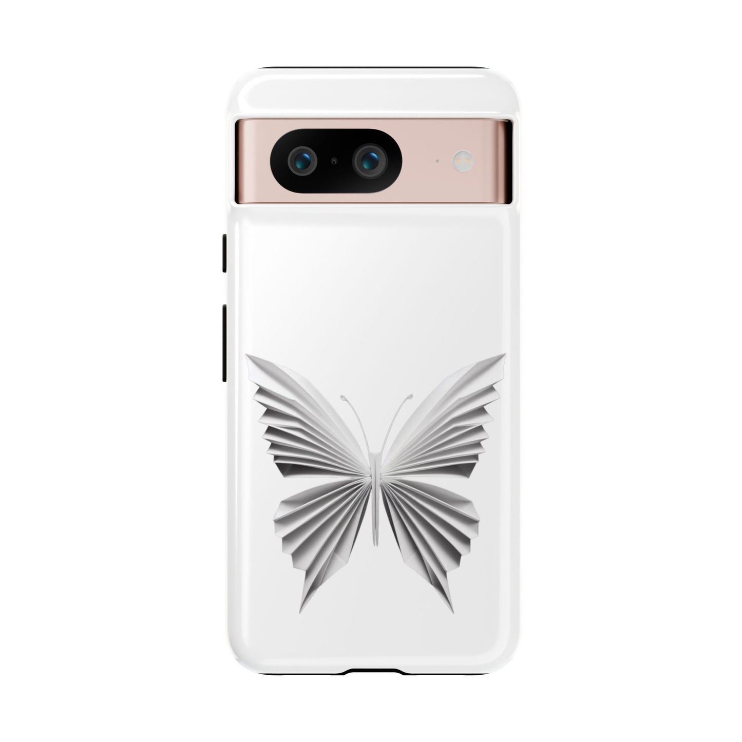 Origami White Butterfly Tough Cases iPhone/Google/Samsung