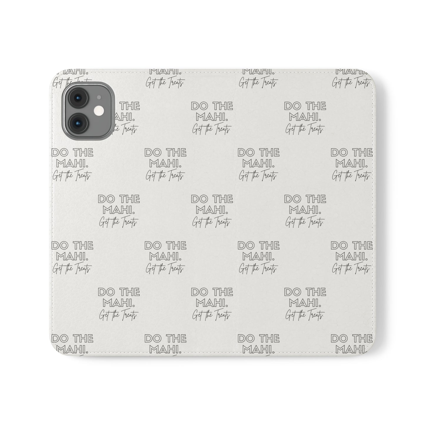 Do The Mahi. Flip Cases for iPhone/Samsung - white