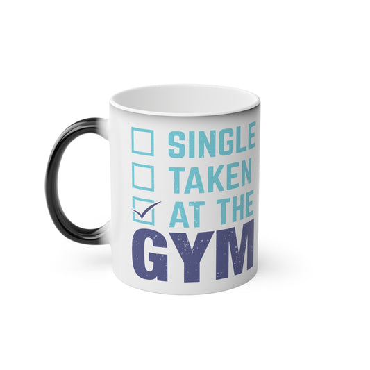 Gym Magic Mug - Color Changing Mug for Fitness Enthusiasts