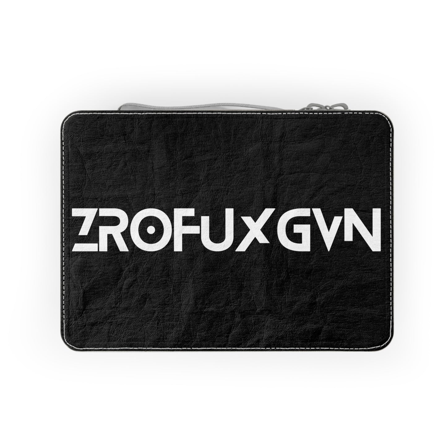 ZROFUXGVN Paper Lunch Bag  - Black