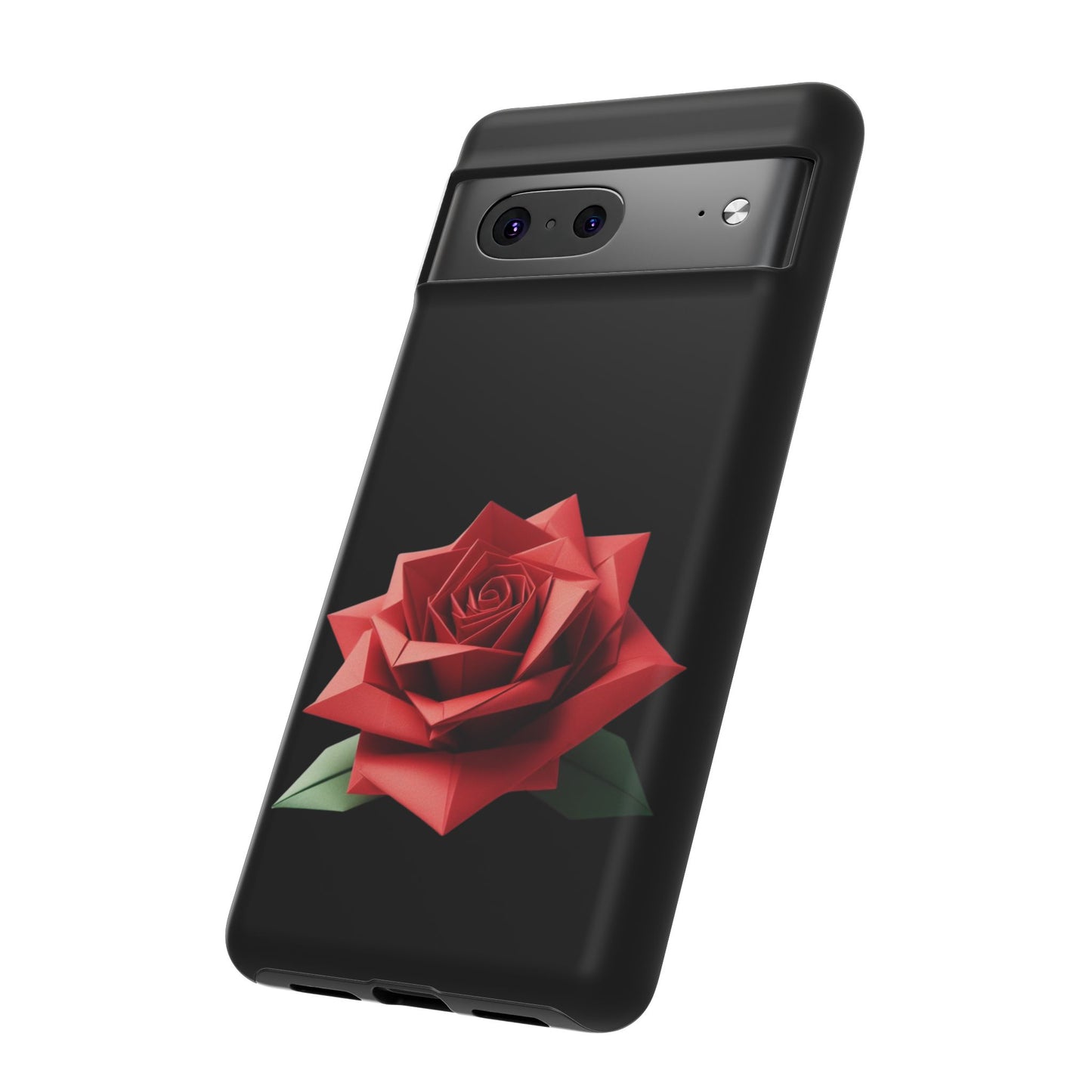 Origami Red Rose Tough Cases iPhone/Google/Samsung