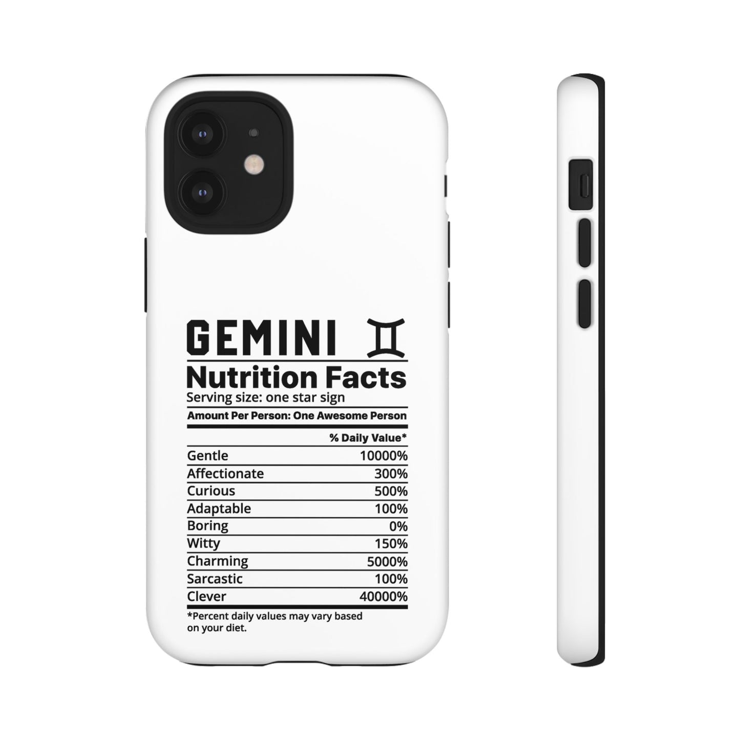 Gemini Nutrition Tough Cases - iPhone/Google/Samsung