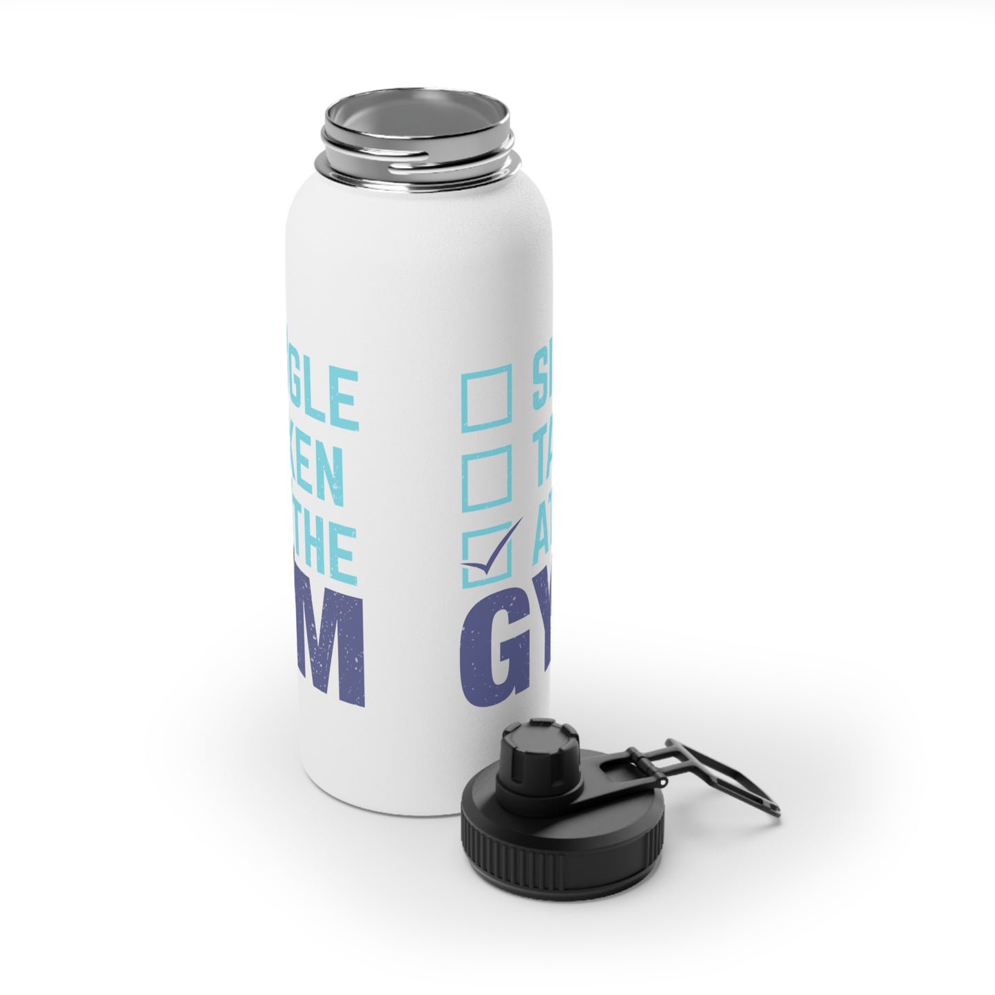 At The Gym Stainless Steel Sports Water Bottle - 3 sizes