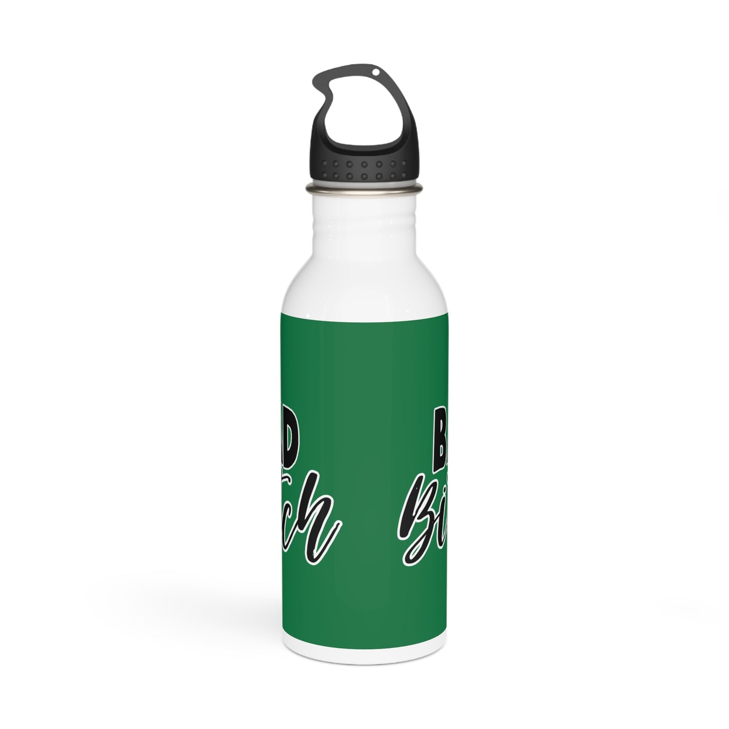 Bad Bitch Stylish Stainless Steel Water Bottle - Eco-Friendly, Durable, Perfect for On-the-Go - Green