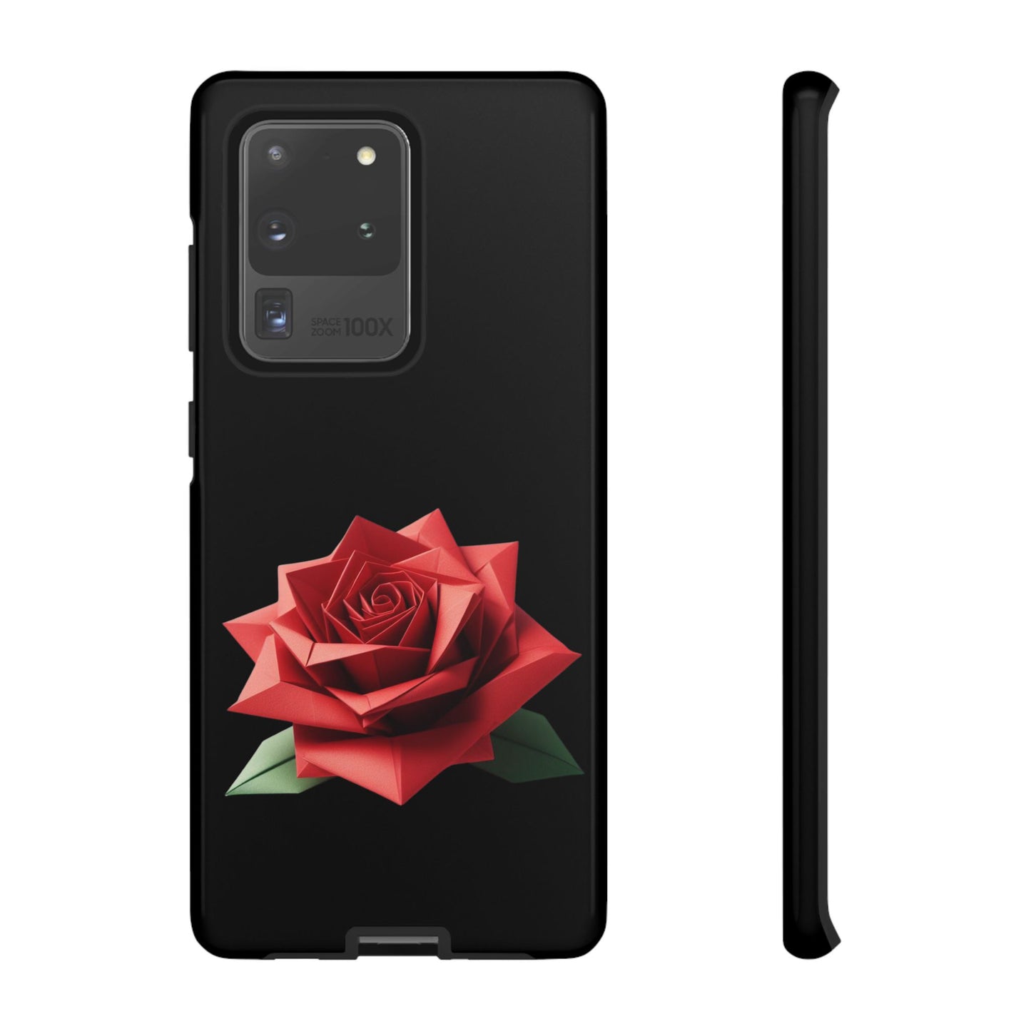 Origami Red Rose Tough Cases iPhone/Google/Samsung