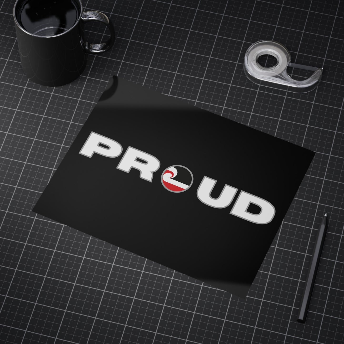 PROUD Unframed Prints - black