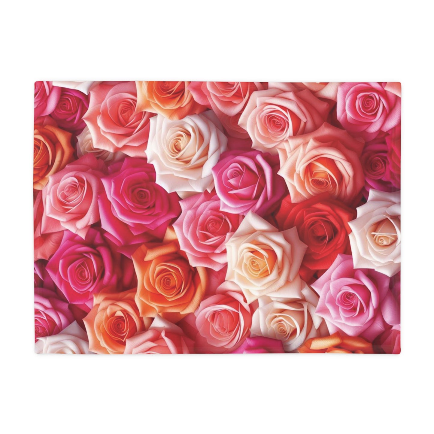 Roses #3 Plush Fleece Blanket