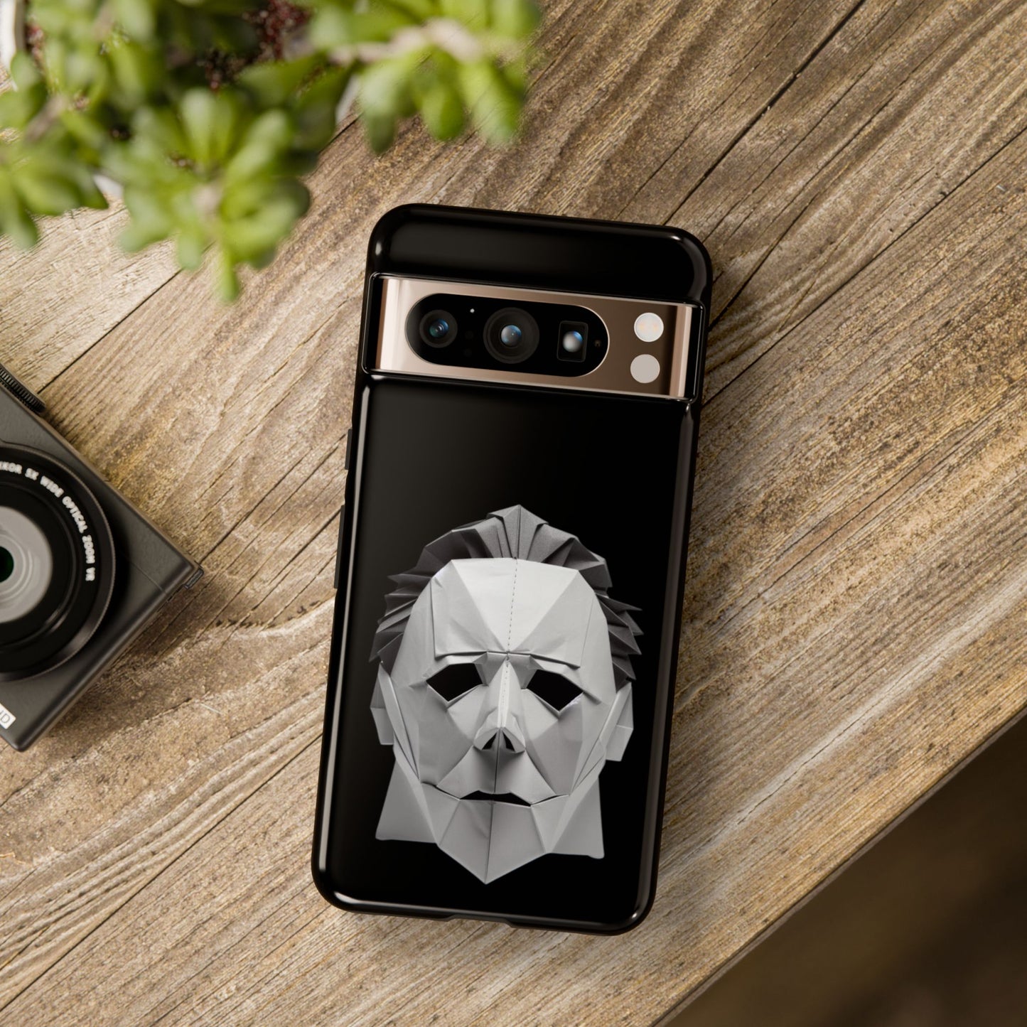 Origami Michael Myers Mask Tough Cases iPhone/Google/Samsung