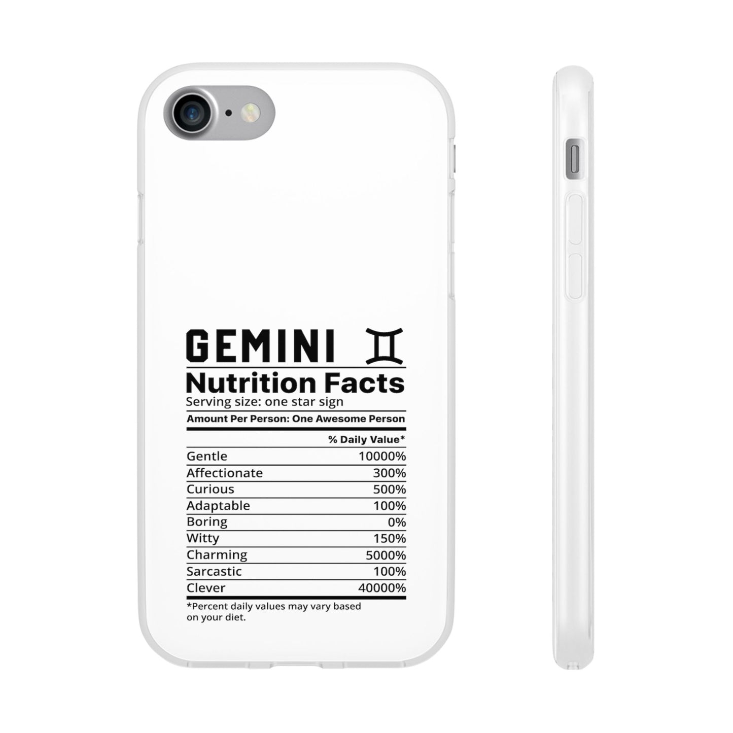 Gemini Nutrition Flexi Cases iPhone/Samsung with Gift Wrapping Option