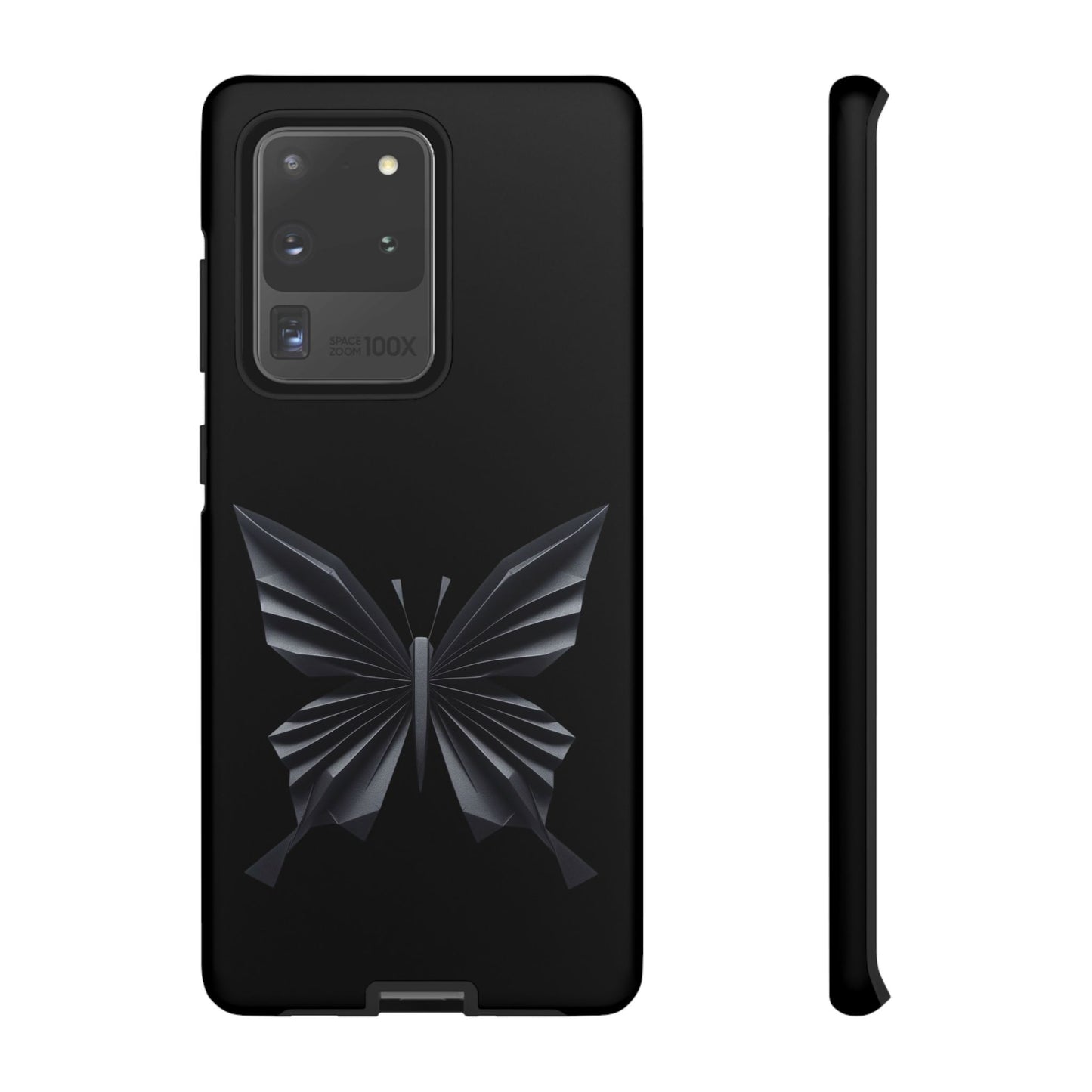 Origami Black Butterfly Tough Cases iPhone/Google/Samsung