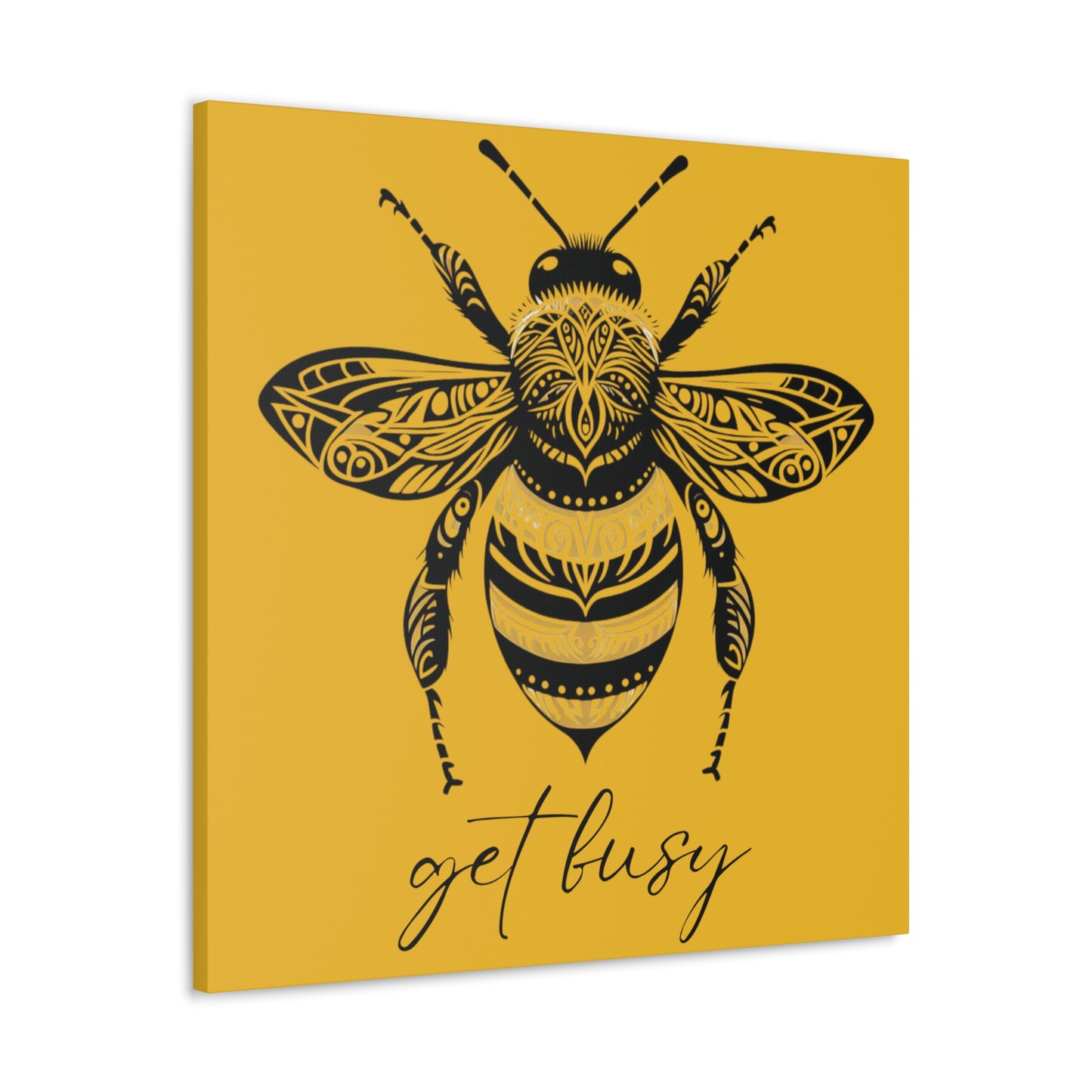 Get Busy Bee Classic Canvas - Yellow