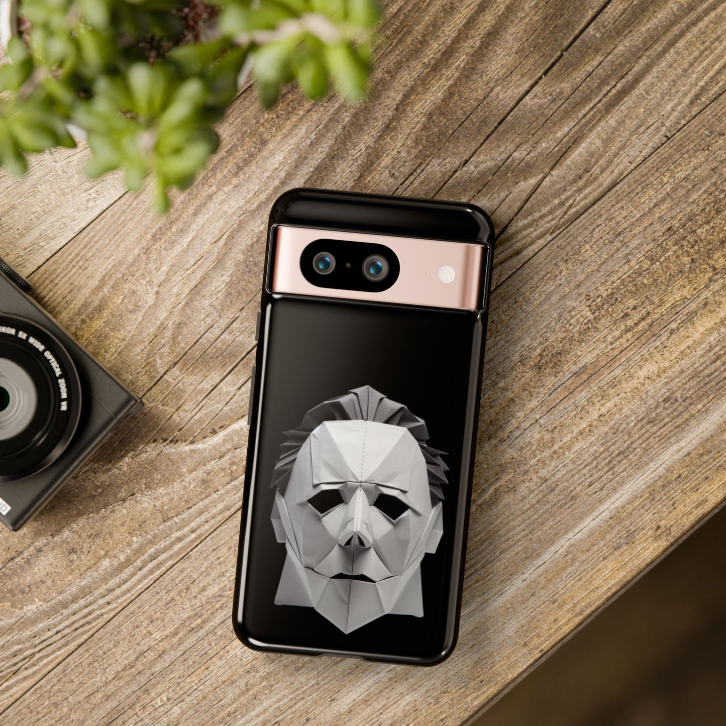 Origami Michael Myers Mask Tough Cases iPhone/Google/Samsung