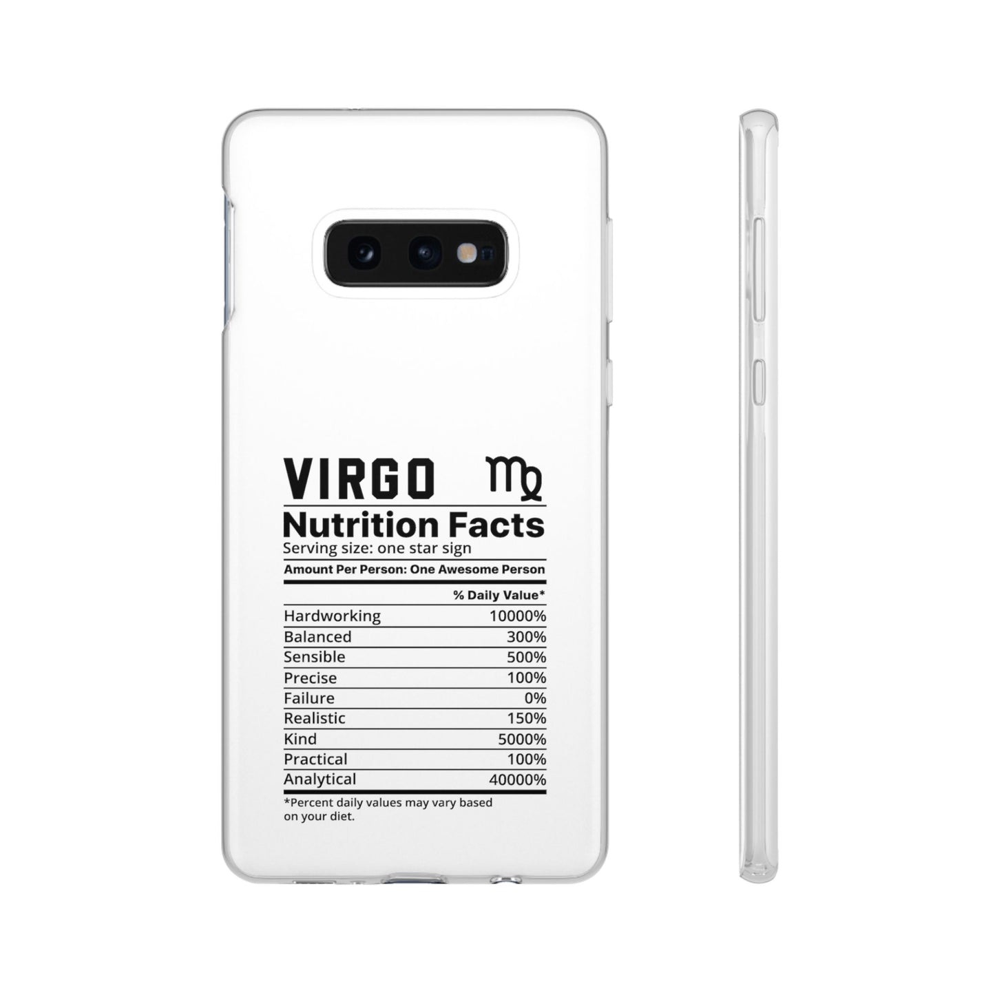 Virgo Nutrition Flexi Cases iPhone/Samsung with Gift Wrapping Option