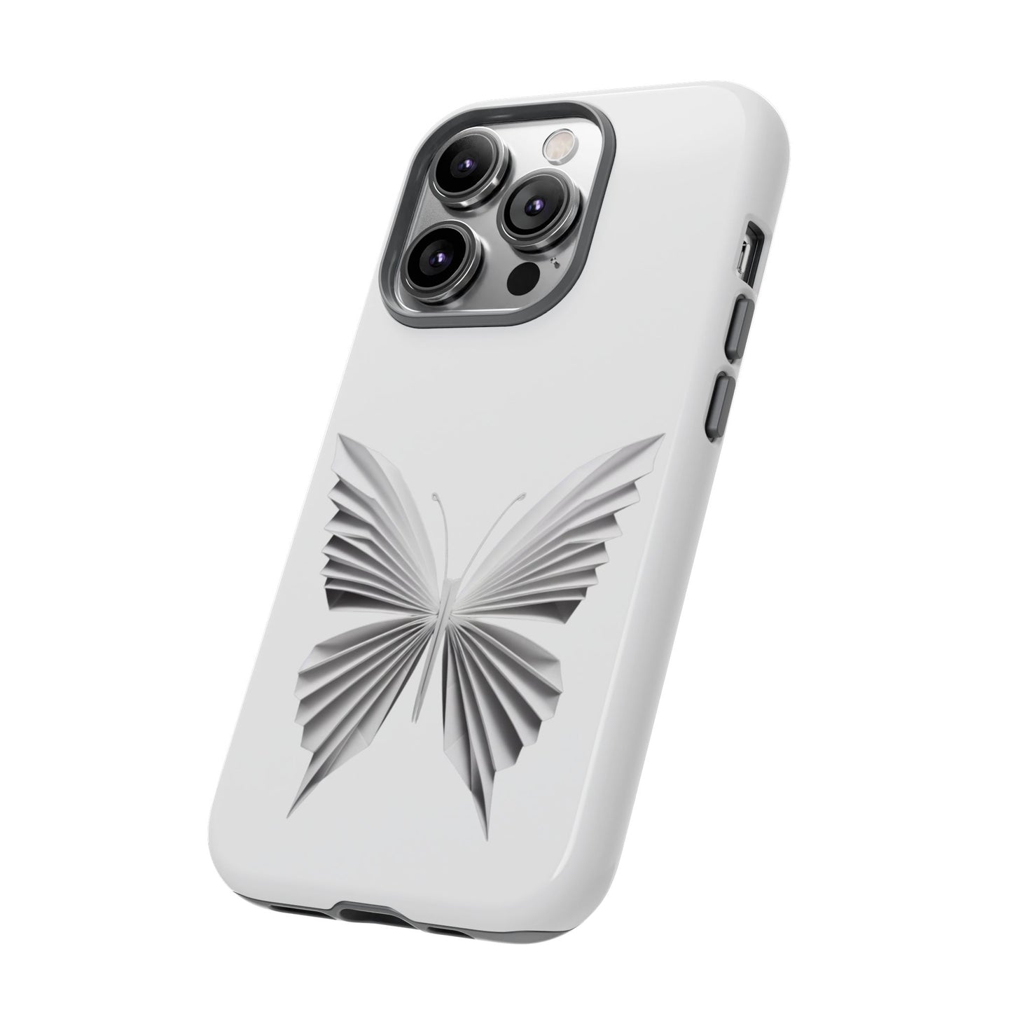 Origami White Butterfly Tough Cases iPhone/Google/Samsung